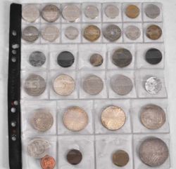 LOT verschiedene Münzen: 8x5 DM Silber, Kurssatz Euro, diverse Kursmünzen u.a.2x10 DM, 3x5 DM, 1x3