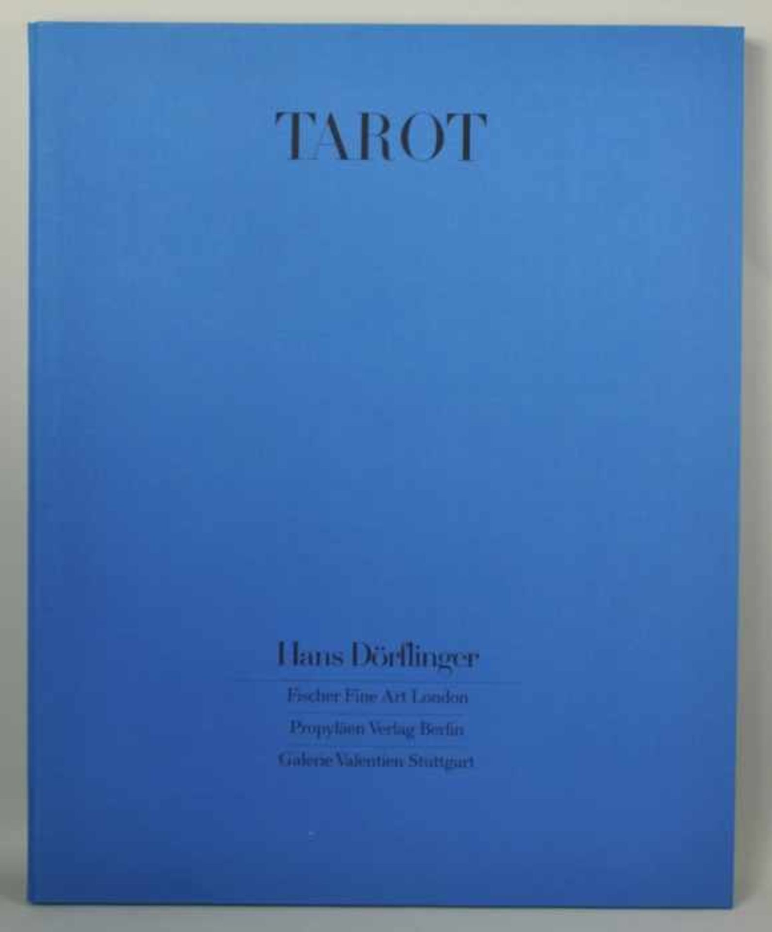 DÖRFLINGER Johannes (1941 Konstanz) "Tarot" groß, Mappe mit 22 Granolithographien auf Büttenpapier