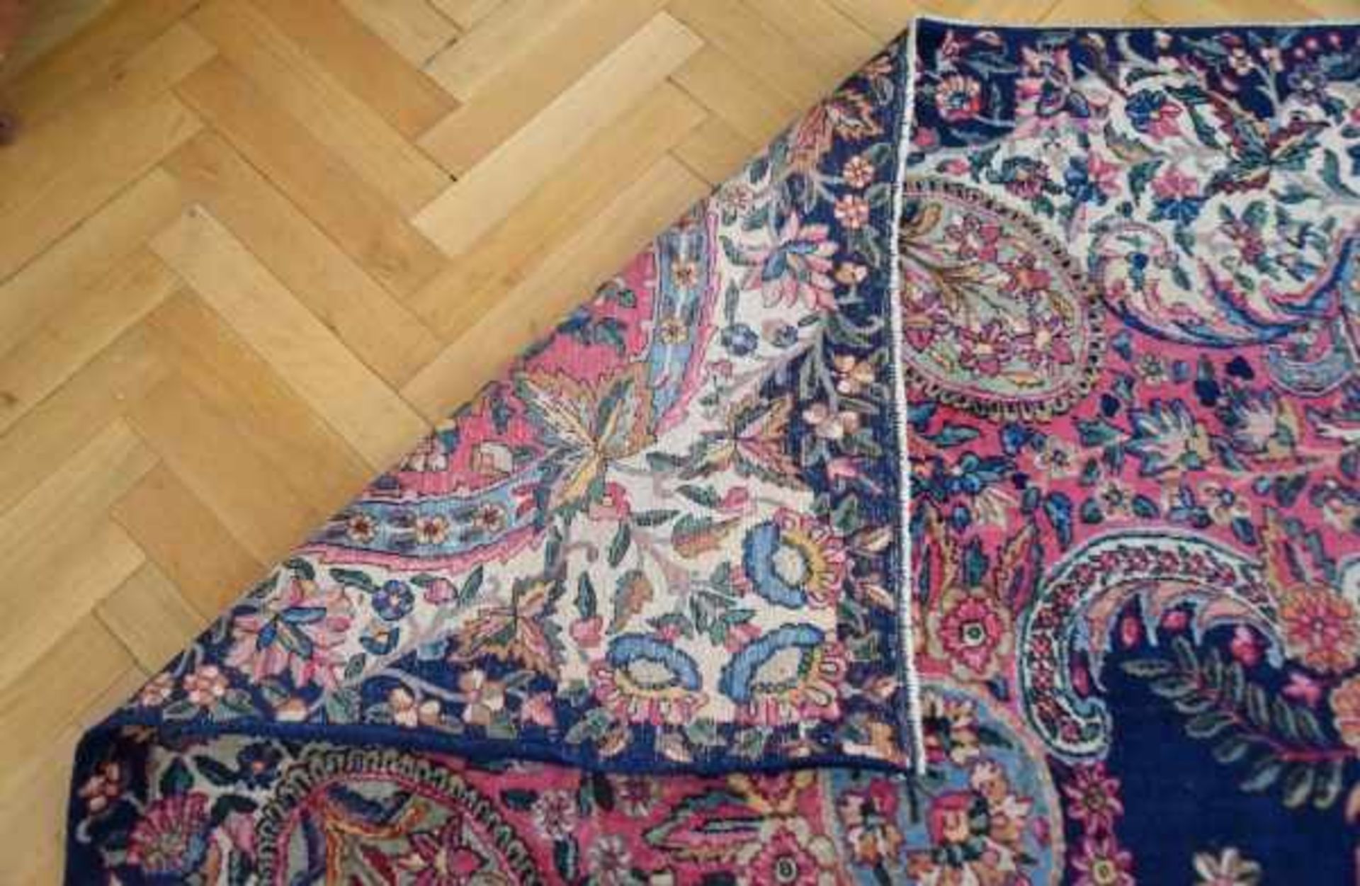 GROSSER KIRMAN Persien älter, 520x340cm, leichte Gebrauchsspuren - Image 4 of 7