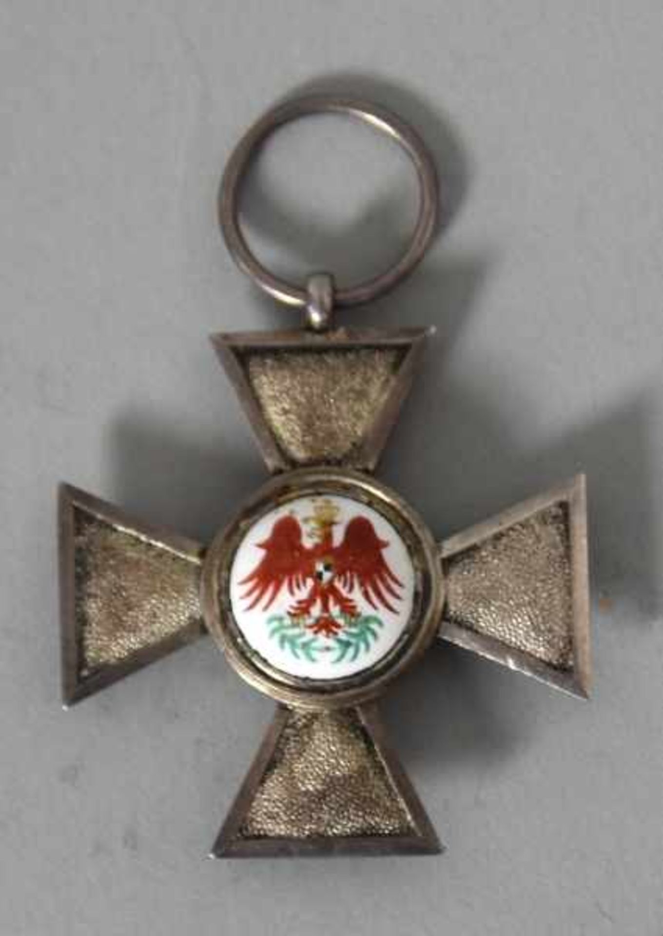 ORDEN - KÖNIGREICH PREUSSEN (1701-1918) 5. Modell (mit ziegelrotem Adler - 1854-1918), Kreuz IV.