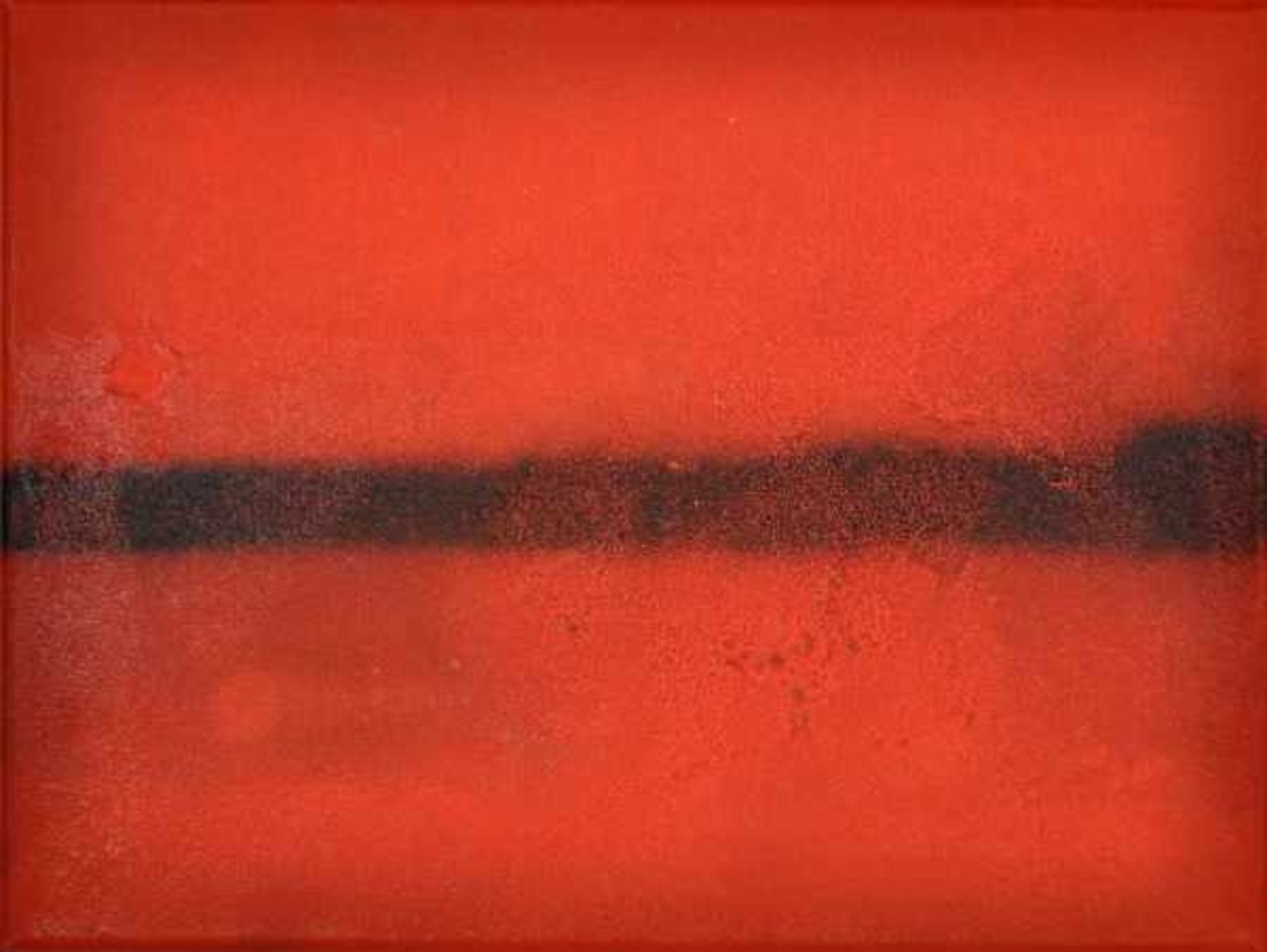 PIENE Otto (1928 Laasphe - 2014 Berlin) "Es brennt", rückseitig auf der Leinwand signiert, datiert