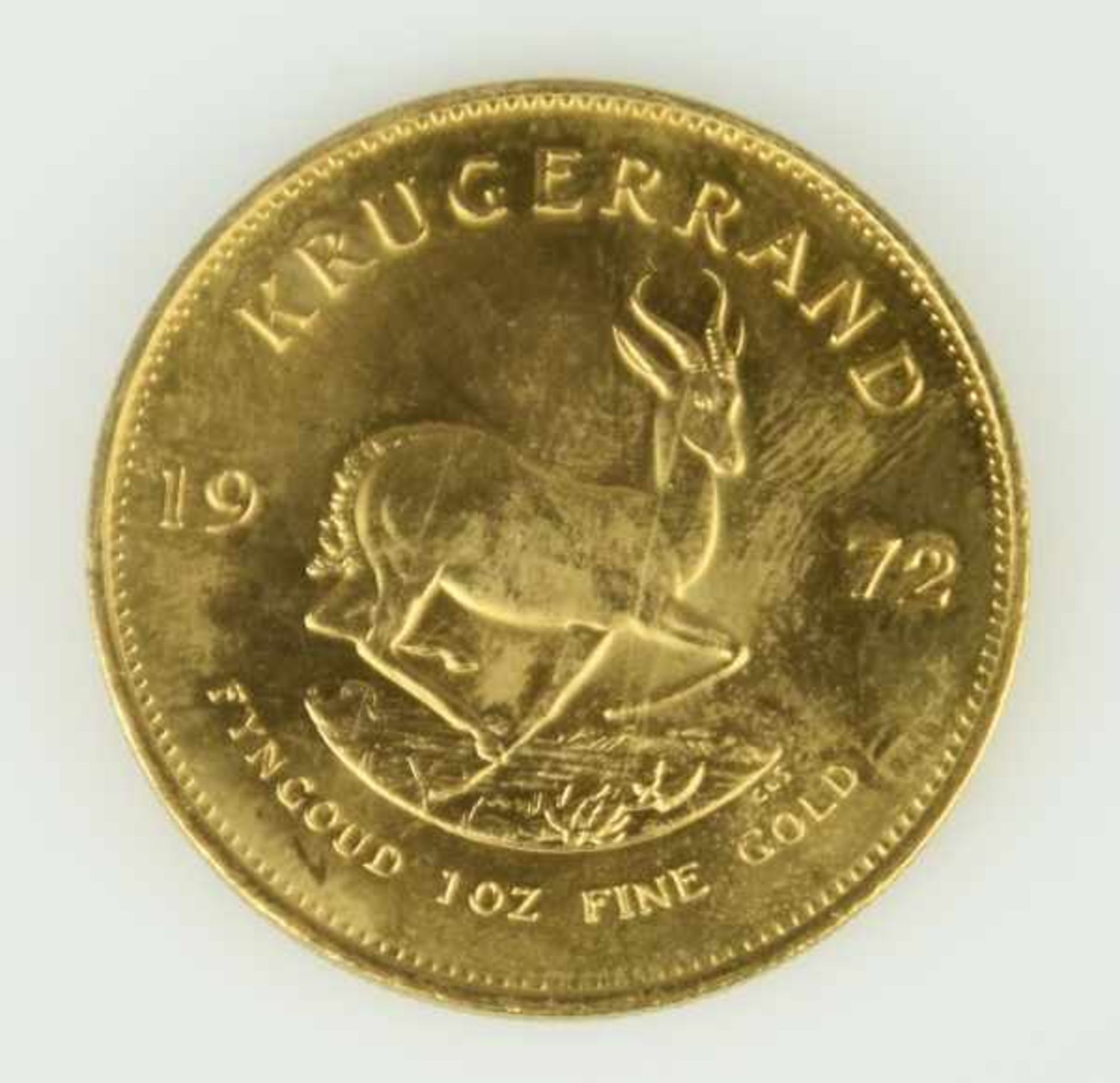 1 KRÜGERRAND Südafrika 1972, 1 oz, 33,93g
