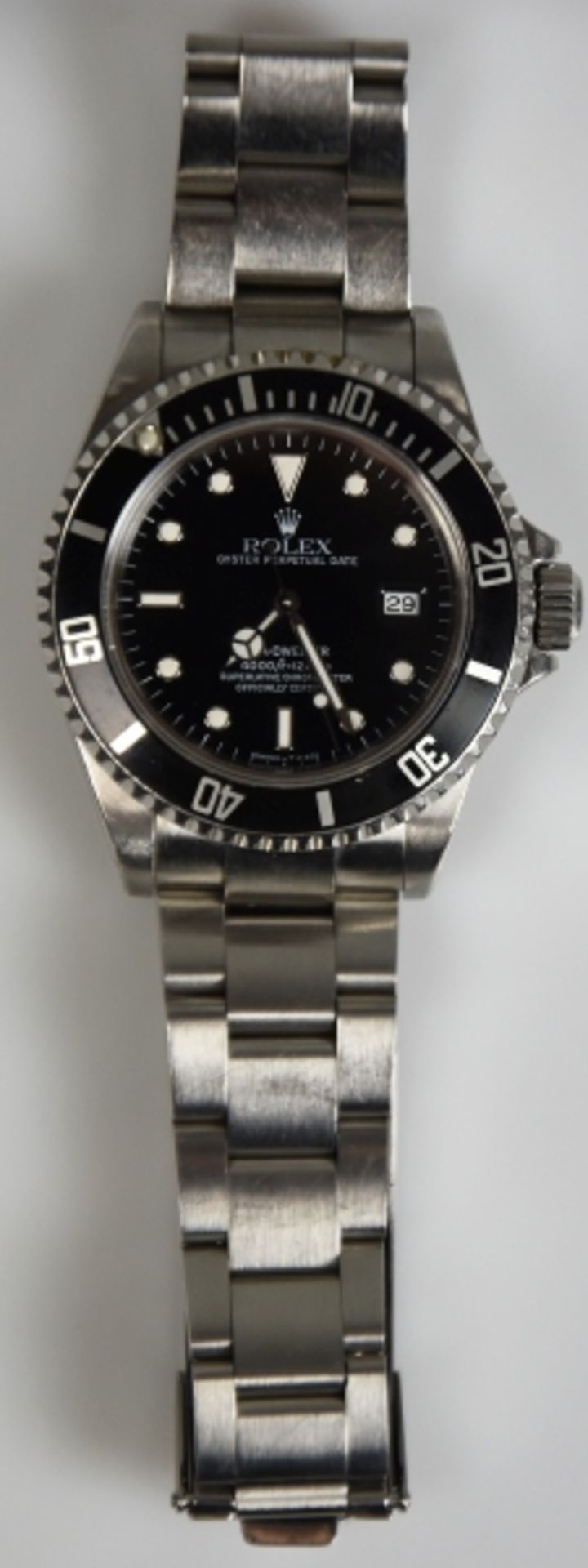 HERREN-ARMBANDUHR Rolex Oyster Perpetual Date Sea-Dweller 4000, Automatik, Re. 16600, X- - Image 2 of 5