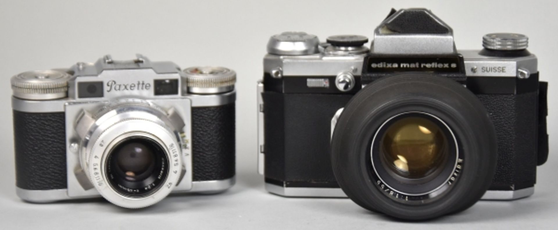 4 FOTOAPPARATE Konvolut, Kodak Retina Ia, Nr. 811872, Bj. ca. 1953, Objektiv Xenar, 1:3,5/50, Nr. - Bild 2 aus 4