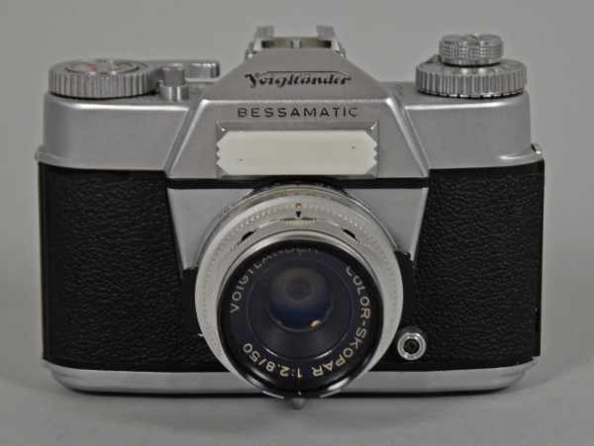 VOIGTLÄNDER Konvolut aus 2 Fotoapparaten, Vito CLR, Objektiv Color Skopar, 1:2,8/50; und Bessamatic, - Bild 3 aus 3