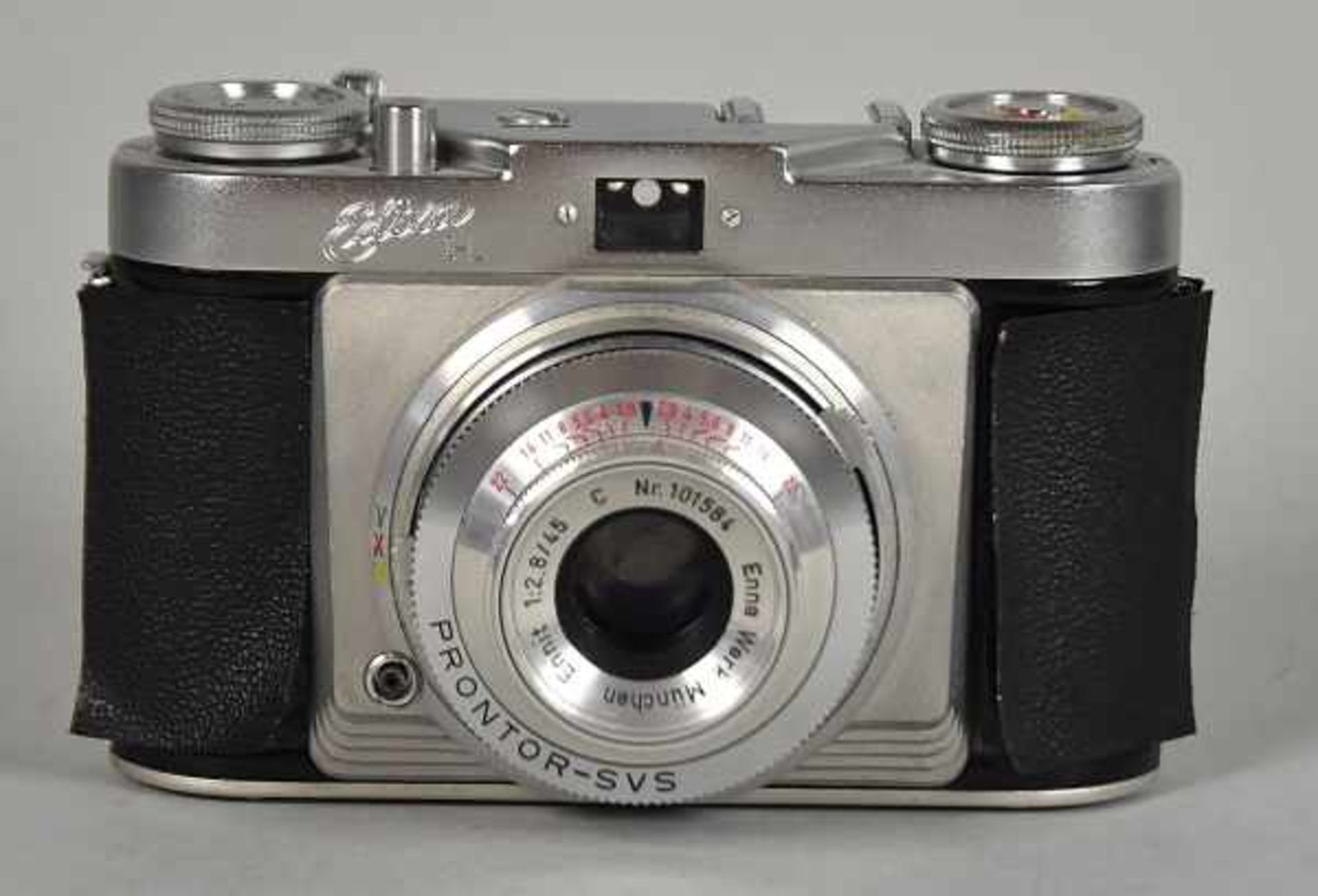 4 FOTOAPPARATE Konvolut, Wirgin Edlxa I-L, Nr. 110120, Bj. 1954, Objektiv Ennit, 1:2,8/45, Nr. - Bild 5 aus 13