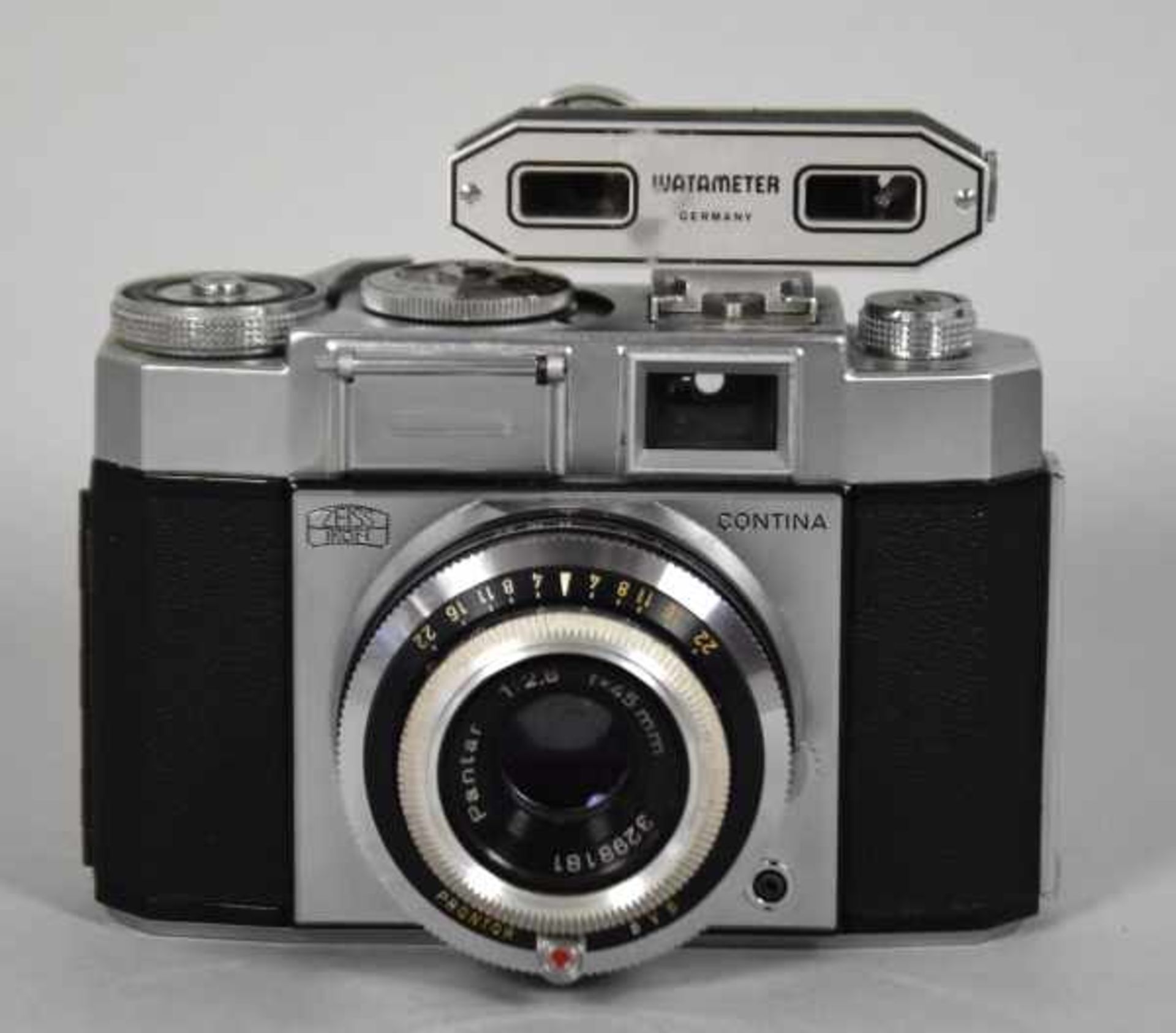 ZEISS-IKON Konvolut aus 3 Fotoapparaten, Contaxflex Sup, Nr. X52487, Bj. ca. 1960, Objektiv - Bild 9 aus 19