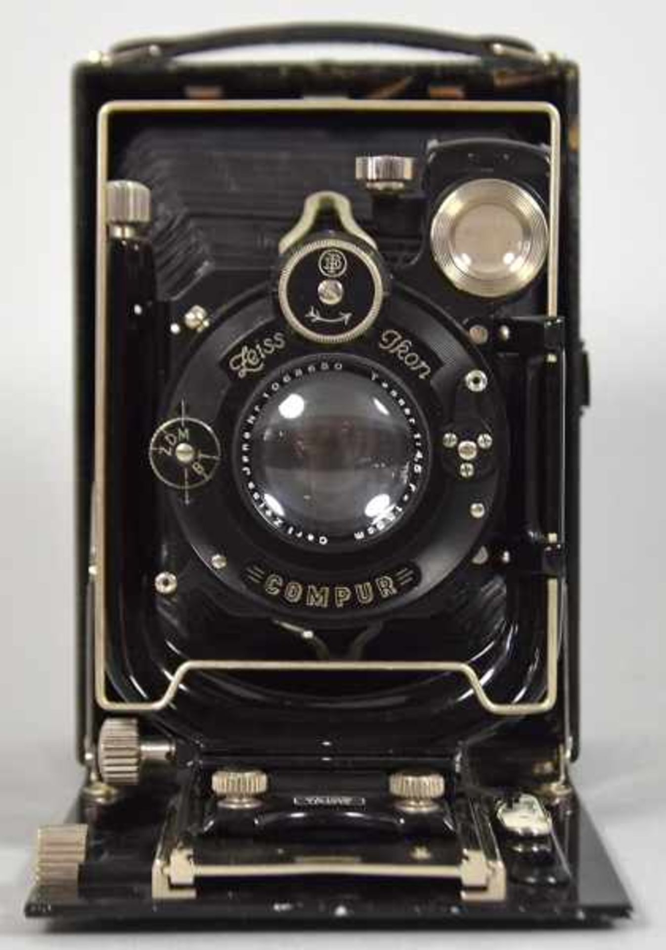 ZEISS-IKON Konvolut aus 3 Fotoapparaten, Box Tengor, Bj. ca. 1935, Objektiv Frontar; und 9x12cm, Nr. - Bild 3 aus 4