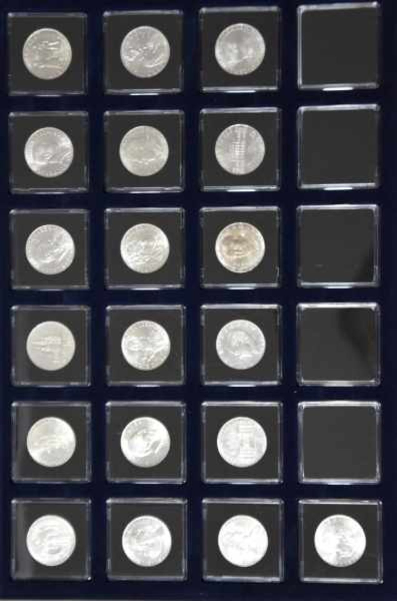 MÜNZEN-SET Edition Österreich "Komplette Kollektion der 25 Schilling Silbermünzen Österreichs von - Bild 2 aus 4