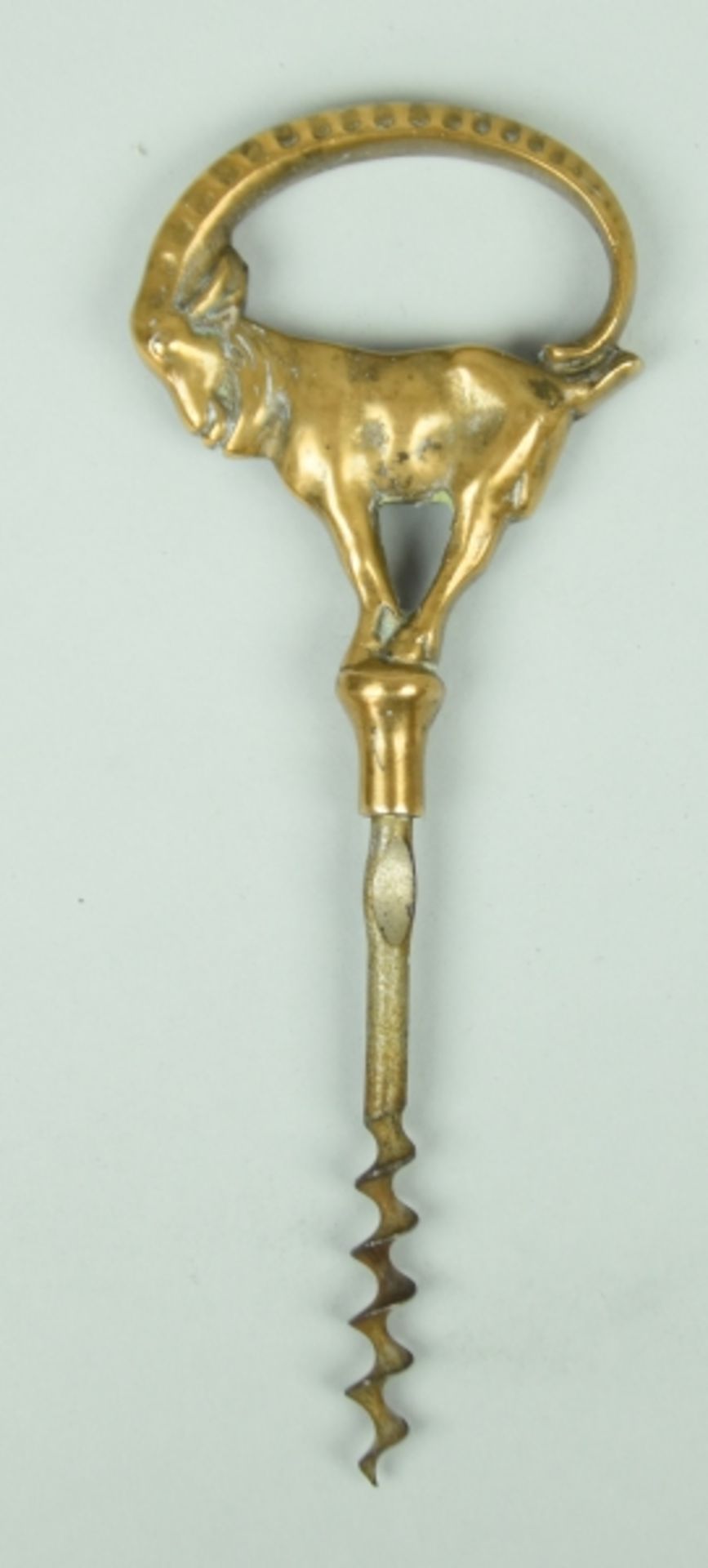 KORKENZIEHER "Steinbock", Bronze, um 1920- - -23.00 % buyer's premium on the hammer price, VAT - Bild 2 aus 3