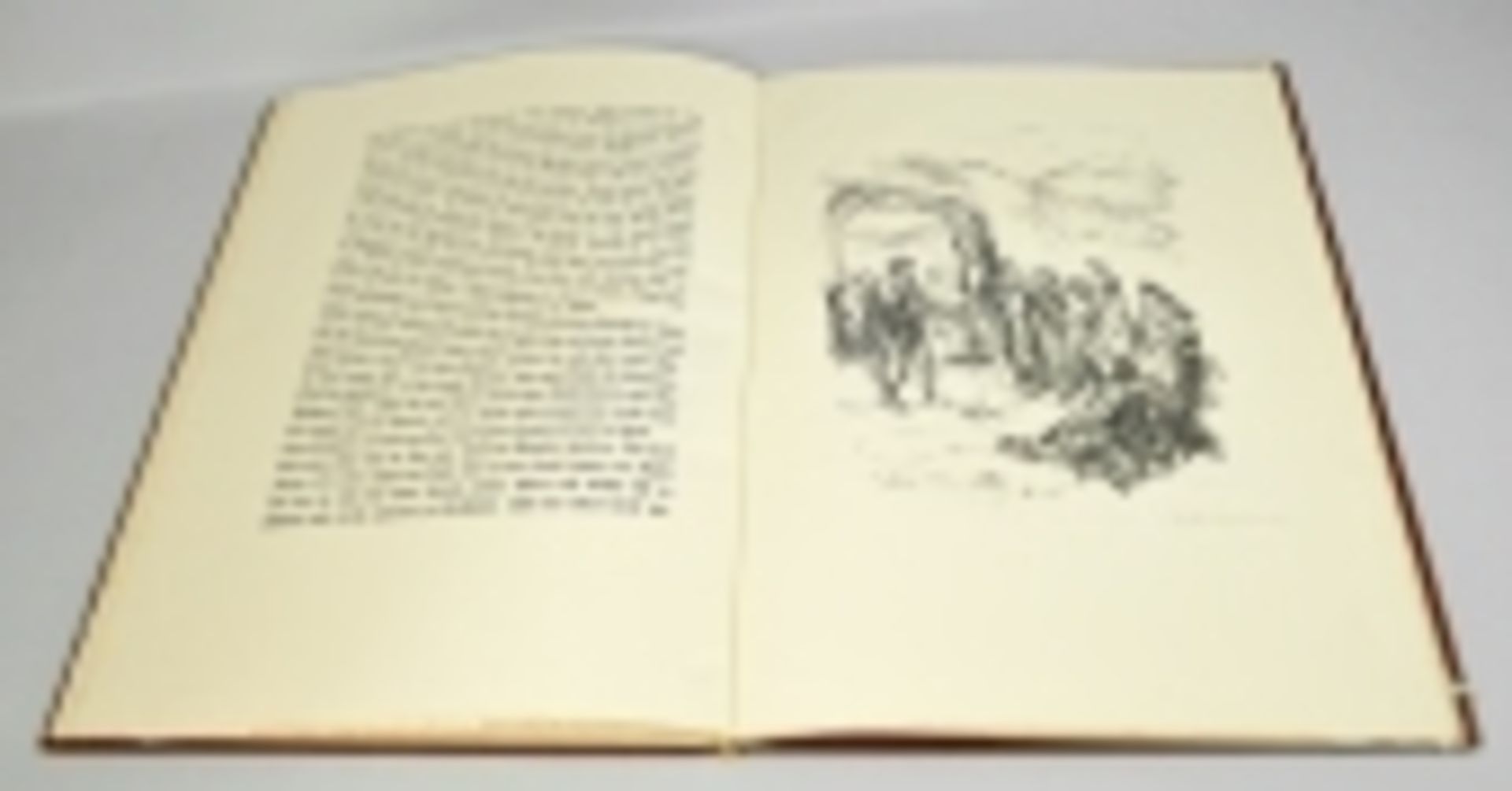 DAS BUCH RUTH Mit Original Lithographien von Max Liebermann. Berlin Propyläen Verlag, 1924. Gr.- - Image 3 of 4