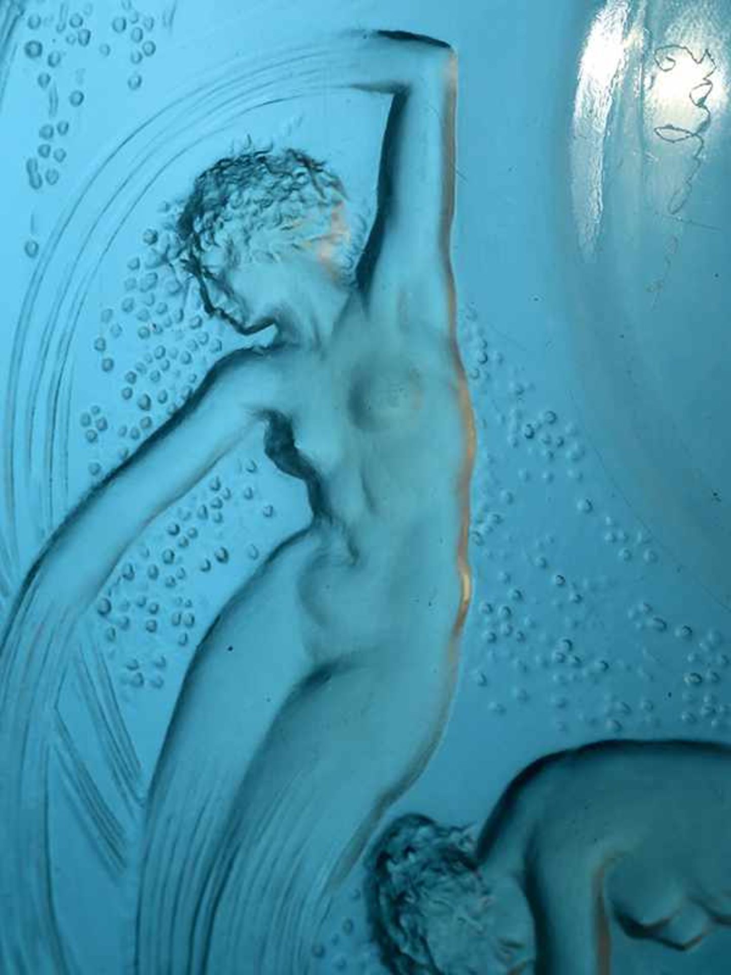Schale "Ondines (Undine)", Lalique, Frankreich, 1920er Jahre. Opalinglas (Kryolithglas); Rundform - Bild 8 aus 11