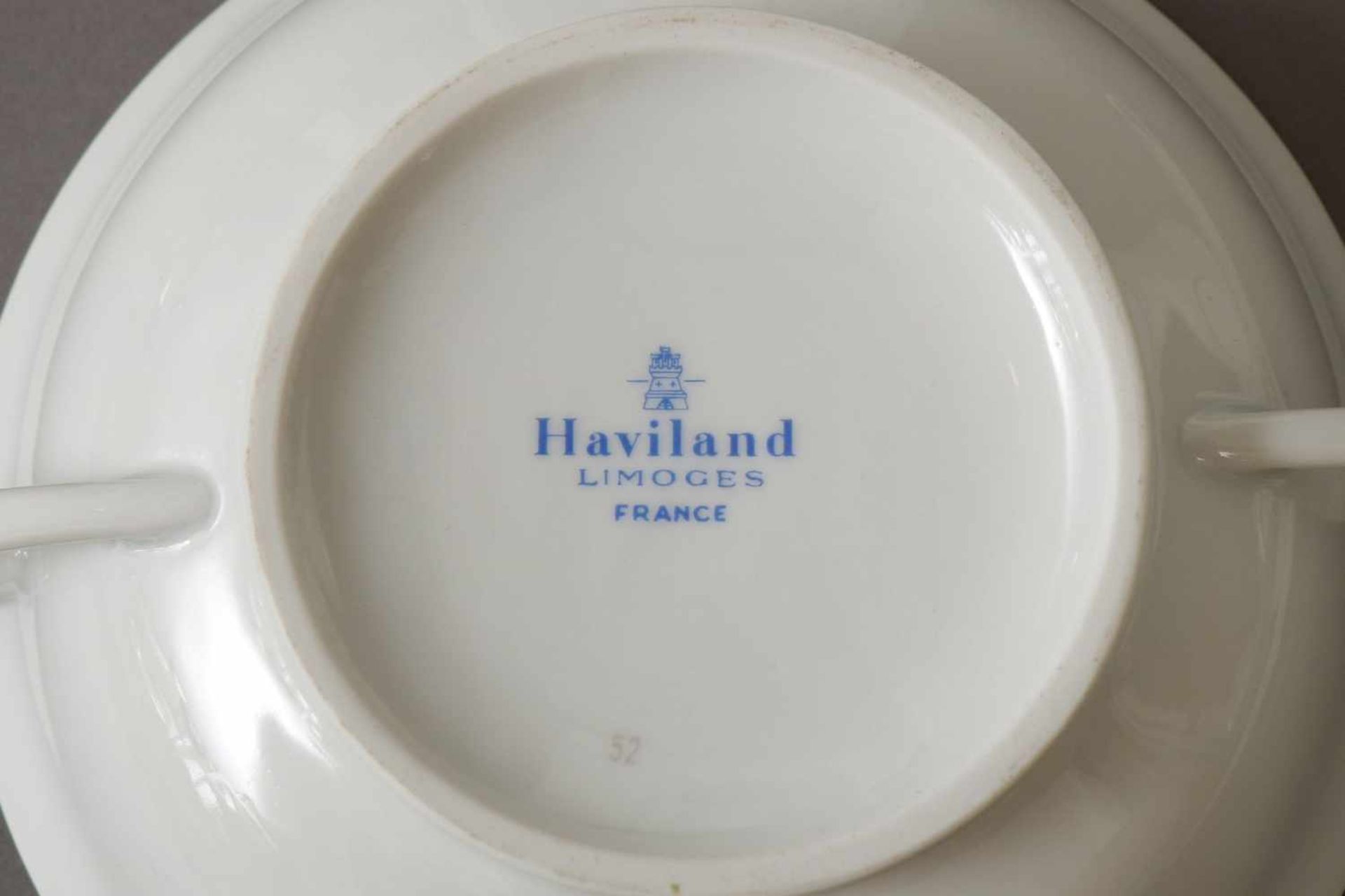 HAVILAND LIMOGES SpeiseserviceDekor ¨Muscadin¨, vollständig für 6 Personen, bestehend aus 6 - Bild 2 aus 2