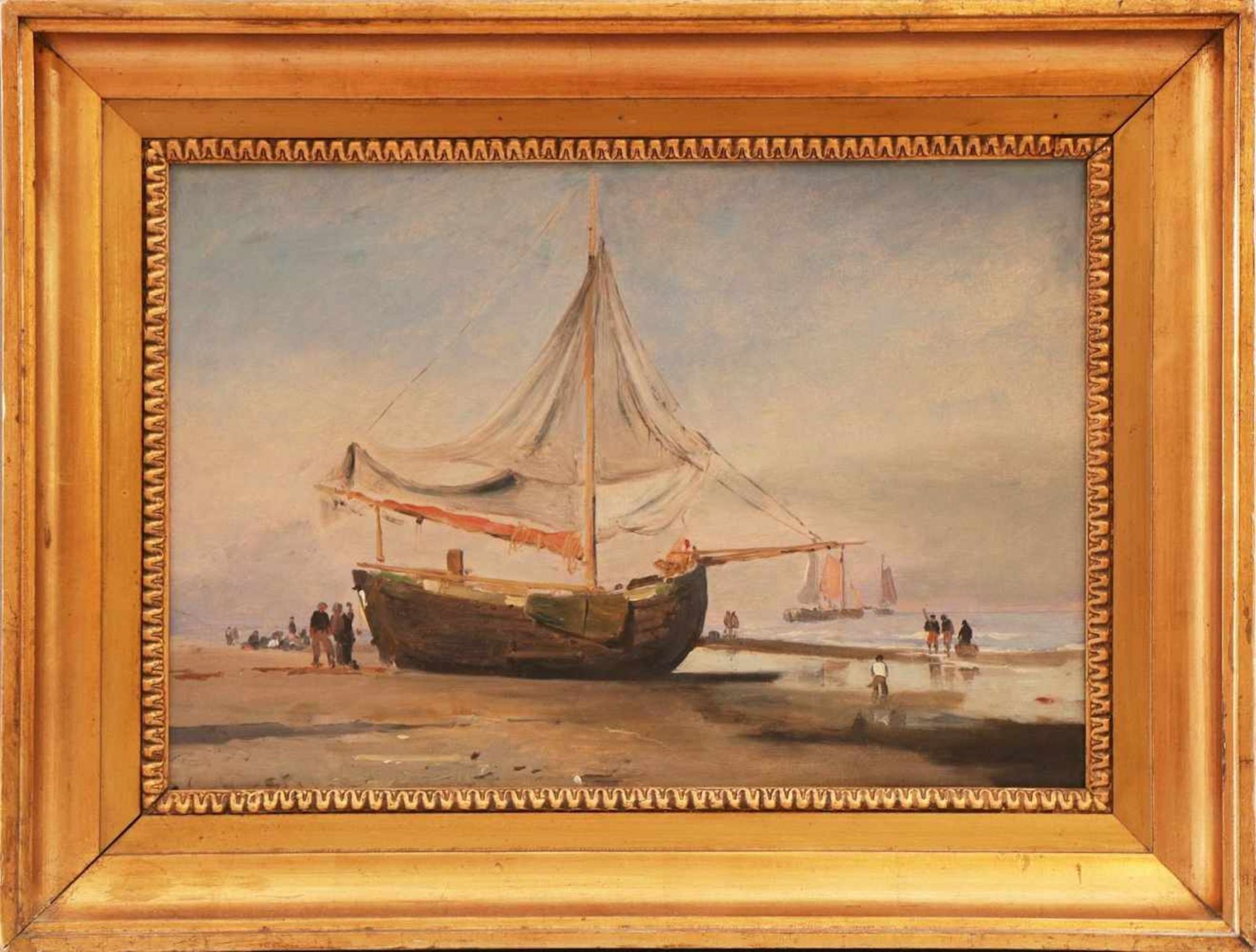 Wohl CARL FREDERICK SÖRENSEN (1818 Besser auf Samsö-1879 Kopenhagen)Öl auf Platte, ¨
