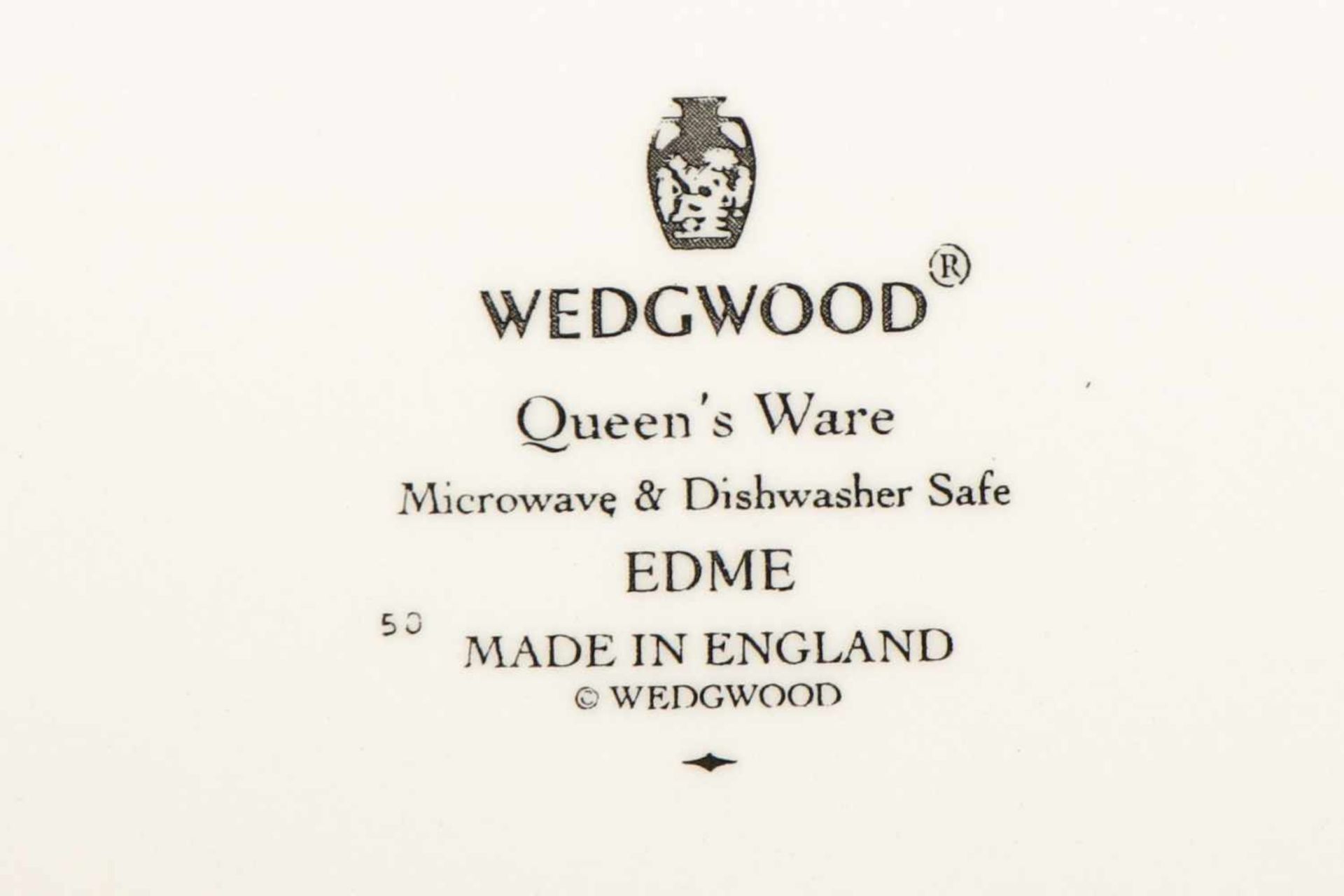 Umfangreiches WEDGWOOD Frühstücks-Service ¨Queen´s Ware¨/¨Edme¨beige glasiert, gerippte Fahnen, - Bild 2 aus 2