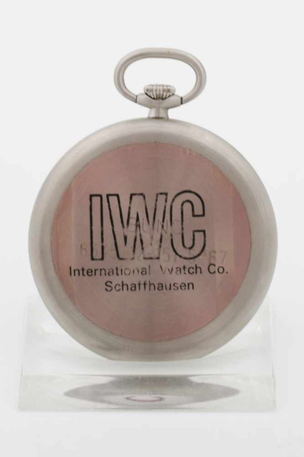 Beobachtungstaschenuhr der Bundeswehr, IWCInternational Watch Company, Schaffhausen, Referenz - Bild 2 aus 2