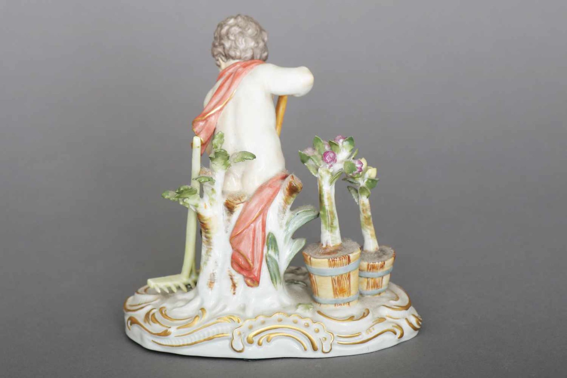 MEISSEN Porzellanfigur ¨Allegorie auf die Erde¨ aus der Serie ¨Die vier Elemente¨Entwurf J.J. - Bild 2 aus 3