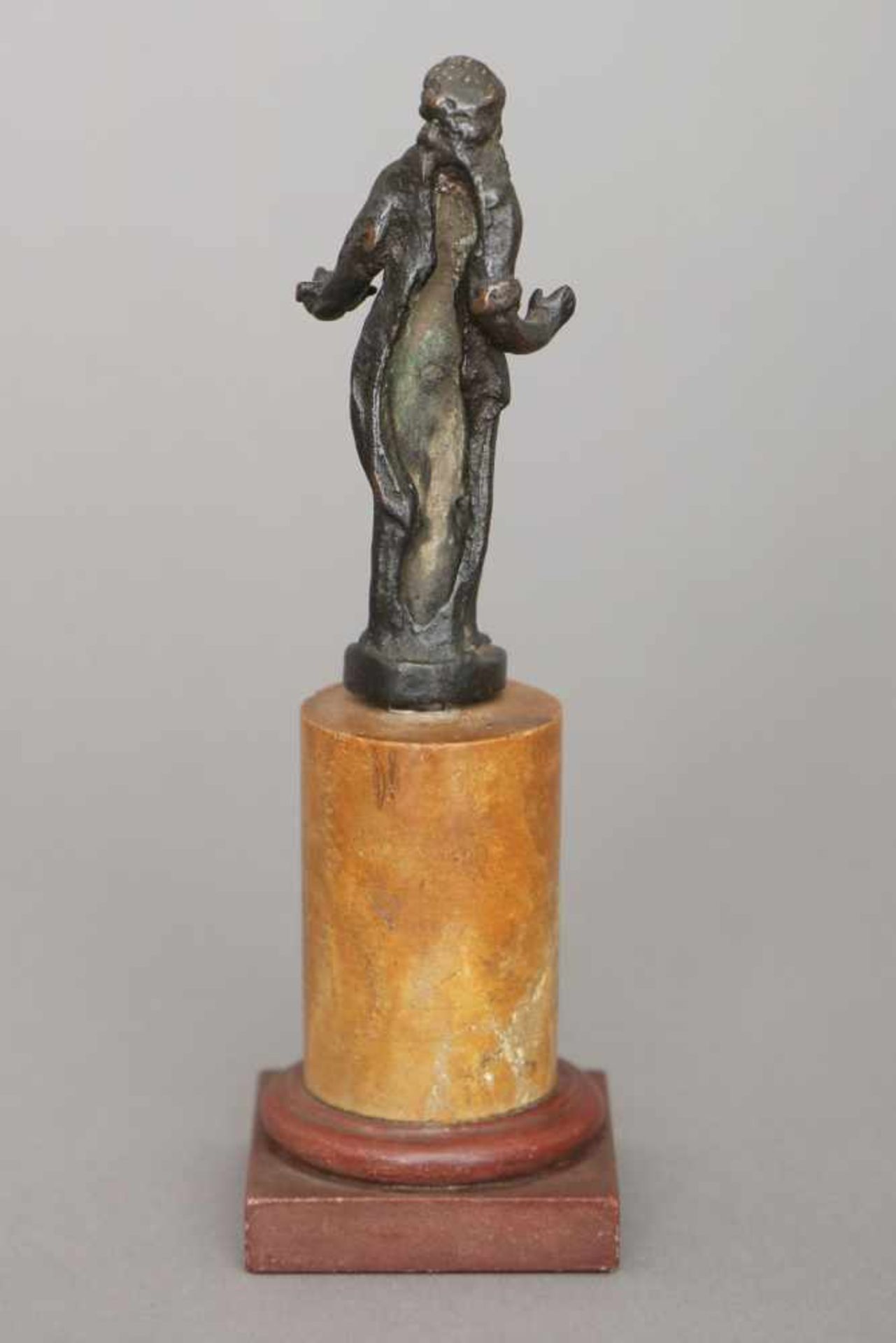 ALESSANDRO VITTORIA (1525 Trient - 1608 Venedig) Bronzefigur ¨Primavera¨dunkel patiniert, wohl vor - Bild 3 aus 3