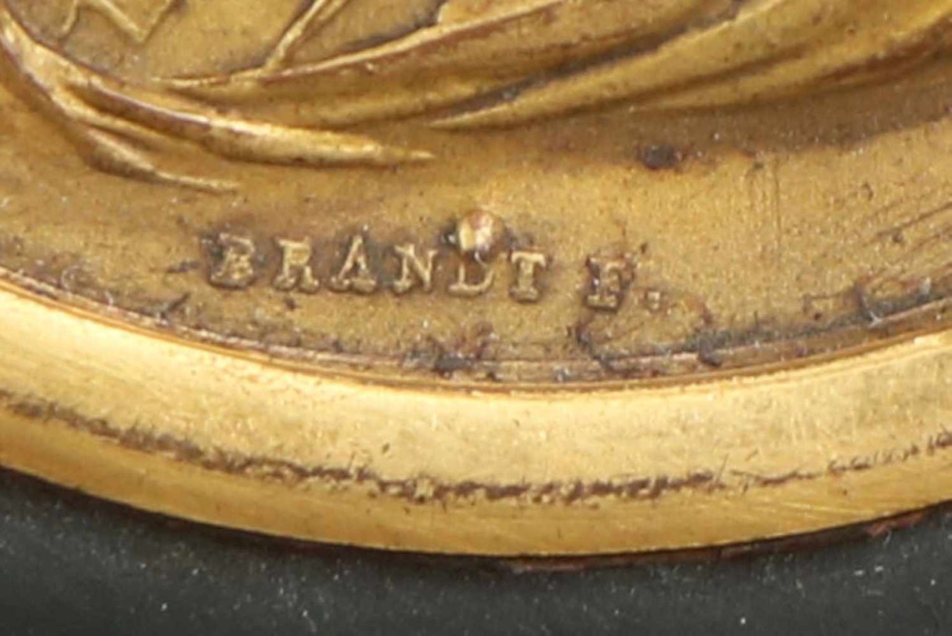 HENRI FRANCOIS BRANDT (1789 La Chaux-de-Fonds - 1845 Berlin) Medaille mit Brustbild Heinrich - Image 3 of 3