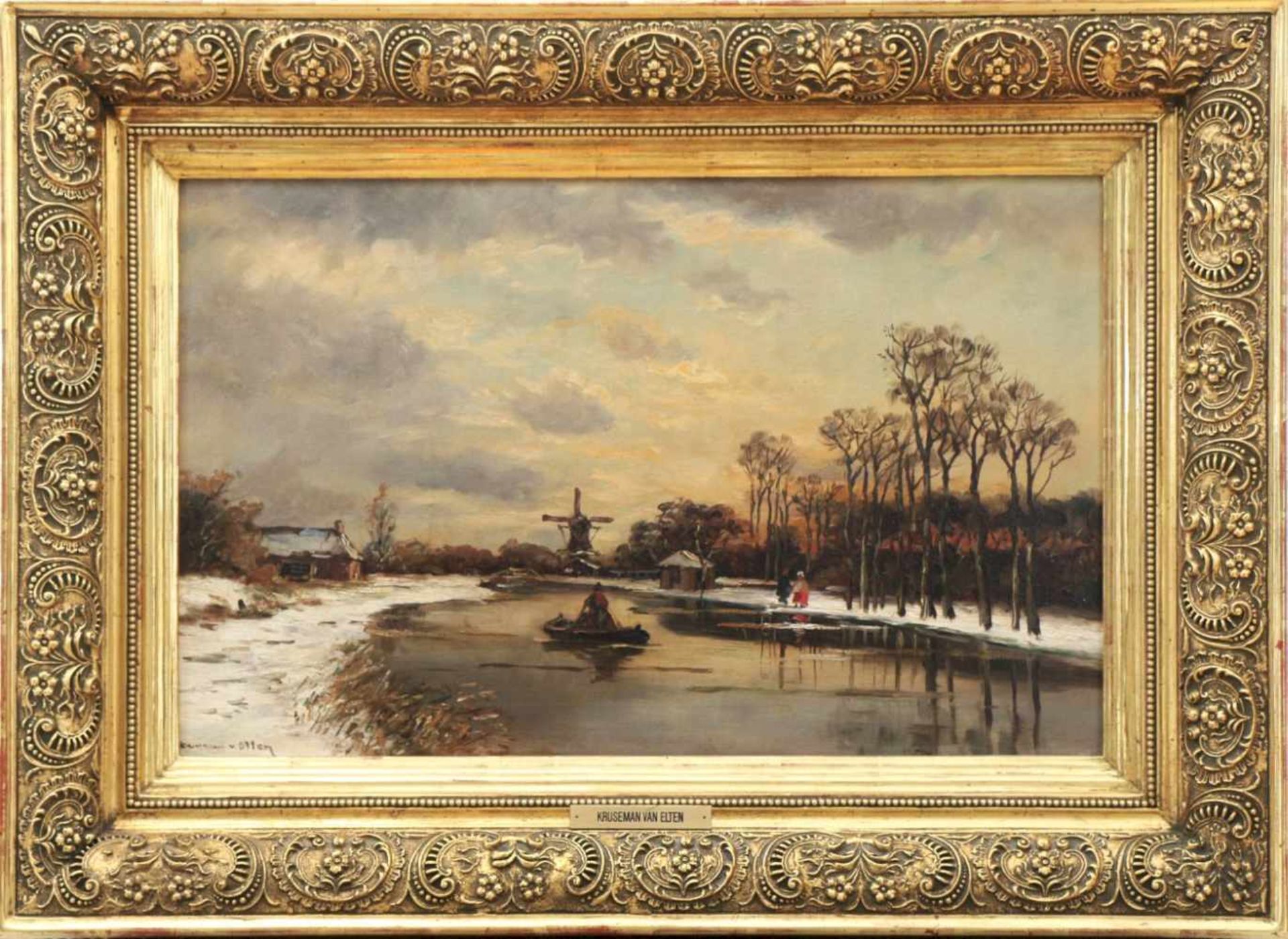 HENDRIK DIRK KRUSEMAN VAN ELTEN (1829 Alkmaar/Niederlande - 1904 Paris)Öl auf Leinwand, ¨