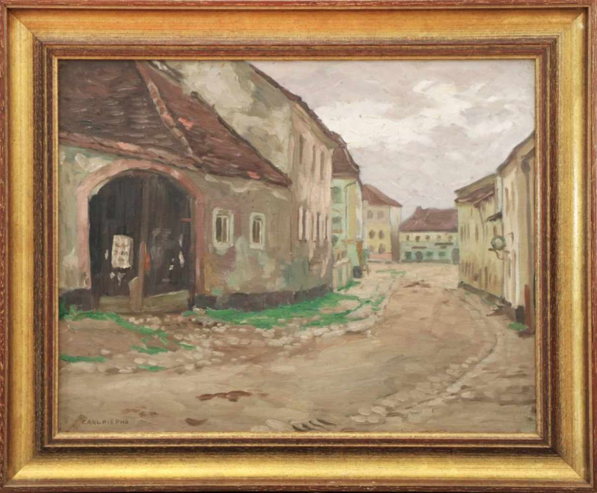 CARL JOHANN NIKOLAUS PIEPHO (1869 Frankfurt am Main - 1920 München)Öl auf Leinwand (auf Platte