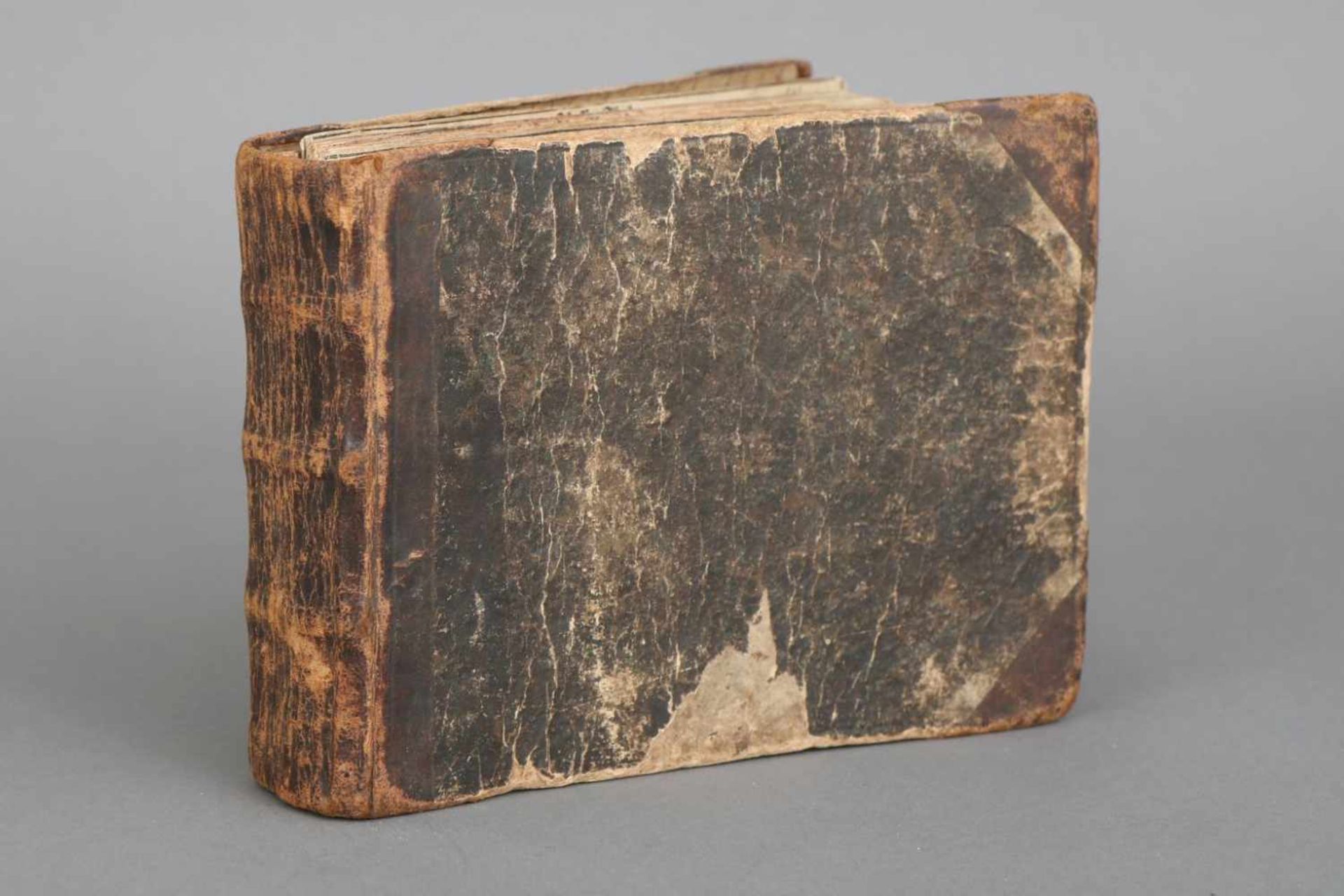 Buch, ¨Historische Chroniken¨17. Jahrhundert, gebundene Sammlung beschnittener Blätter mit - Bild 2 aus 2