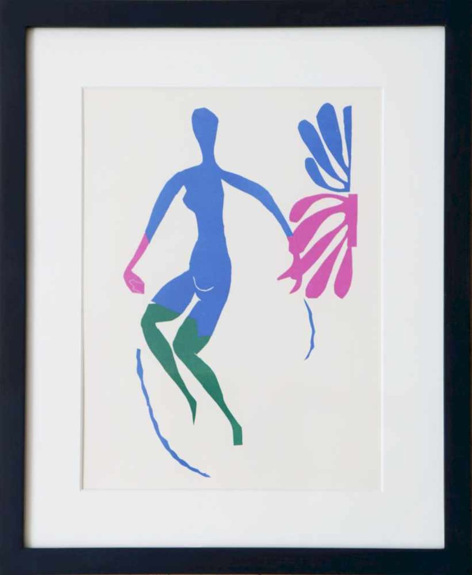 HENRI MATISSE (1869 Le Cateau-Cambrésis - 1954 Nizza)Farblithografie (nach einem Scherenschnitt), ¨