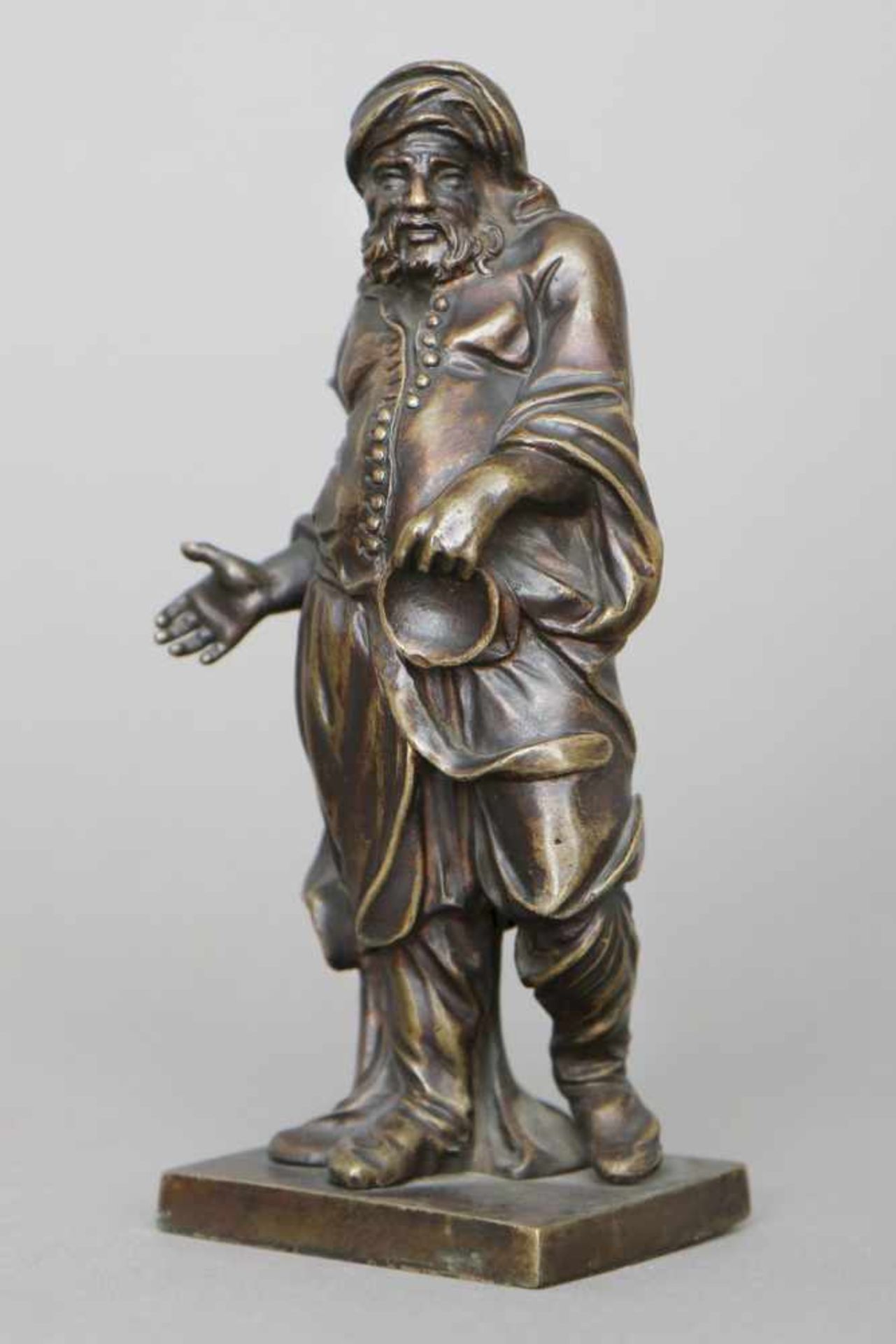 PIERRE LEGROS (1629 Chartres - 1714 Paris) Figurengruppe ¨3 Philosophen¨Bronze, überwiegend braun - Bild 9 aus 10