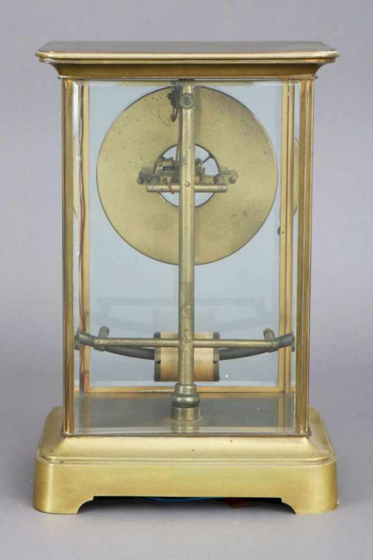 ¨Bulle Clock¨ StutzuhrFrankreich (Brevette S.G.D.G.), um 1900, Gehäuse Messing, allseitig - Bild 2 aus 2