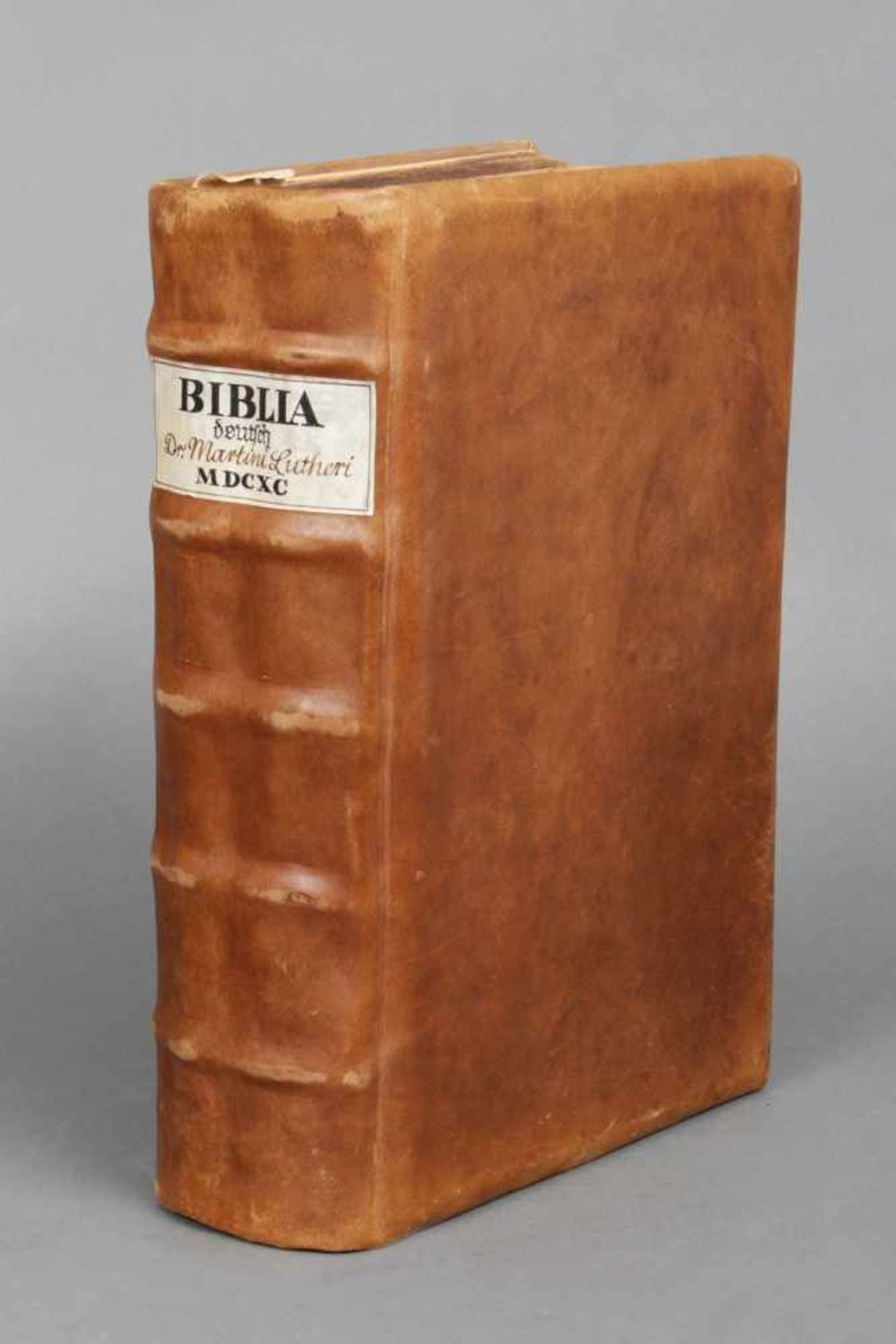 Bibel, Lüneburg, 1690, Johann Georgen des Andernmit Churfürstlichem Sächsischem Privileg, gedruckt