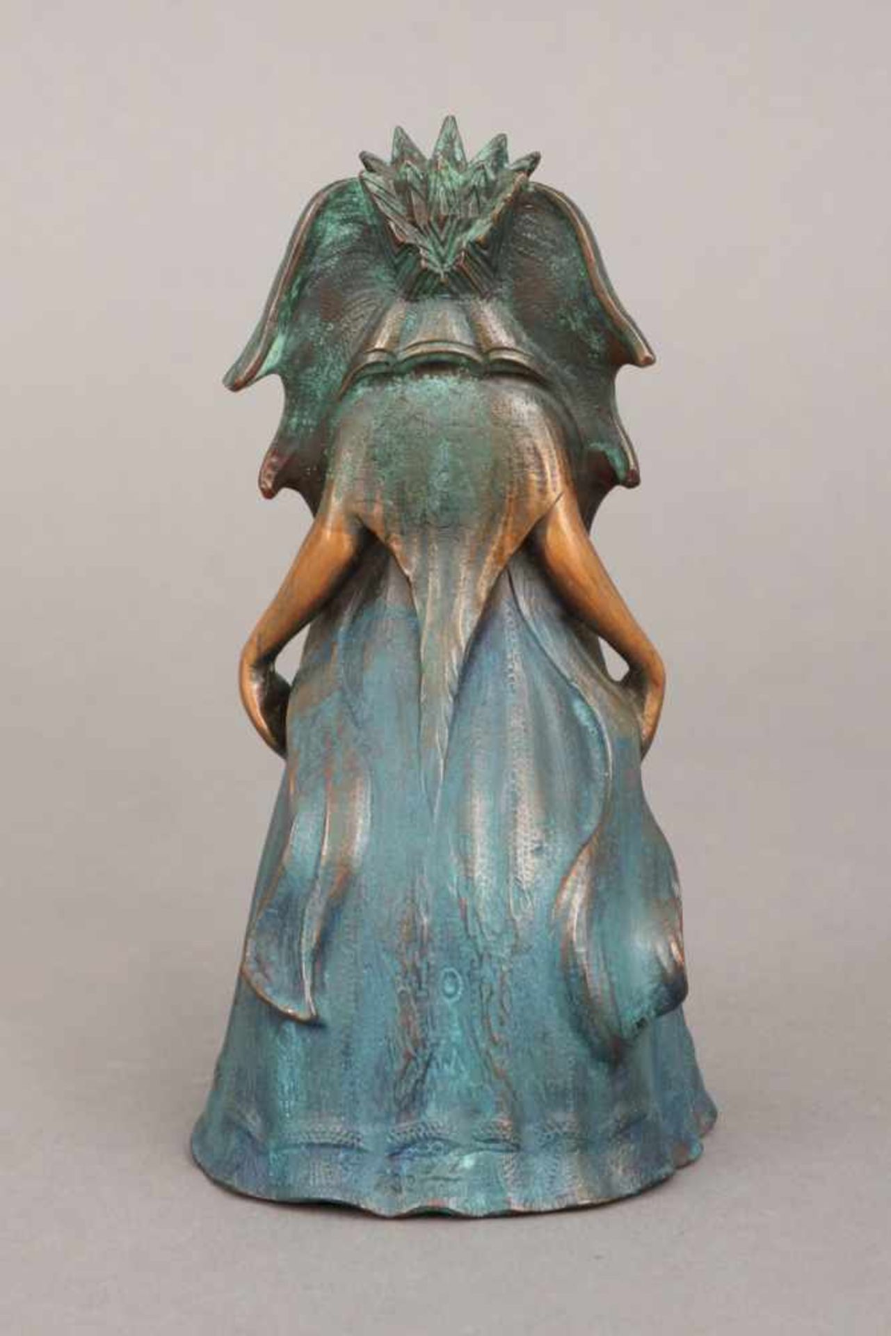 ERNST FUCHS (1930 - 2015) Bronzefigur ¨Die Königin der Nacht¨ für ¨Les beaux Arts¨braun-grün - Bild 3 aus 6