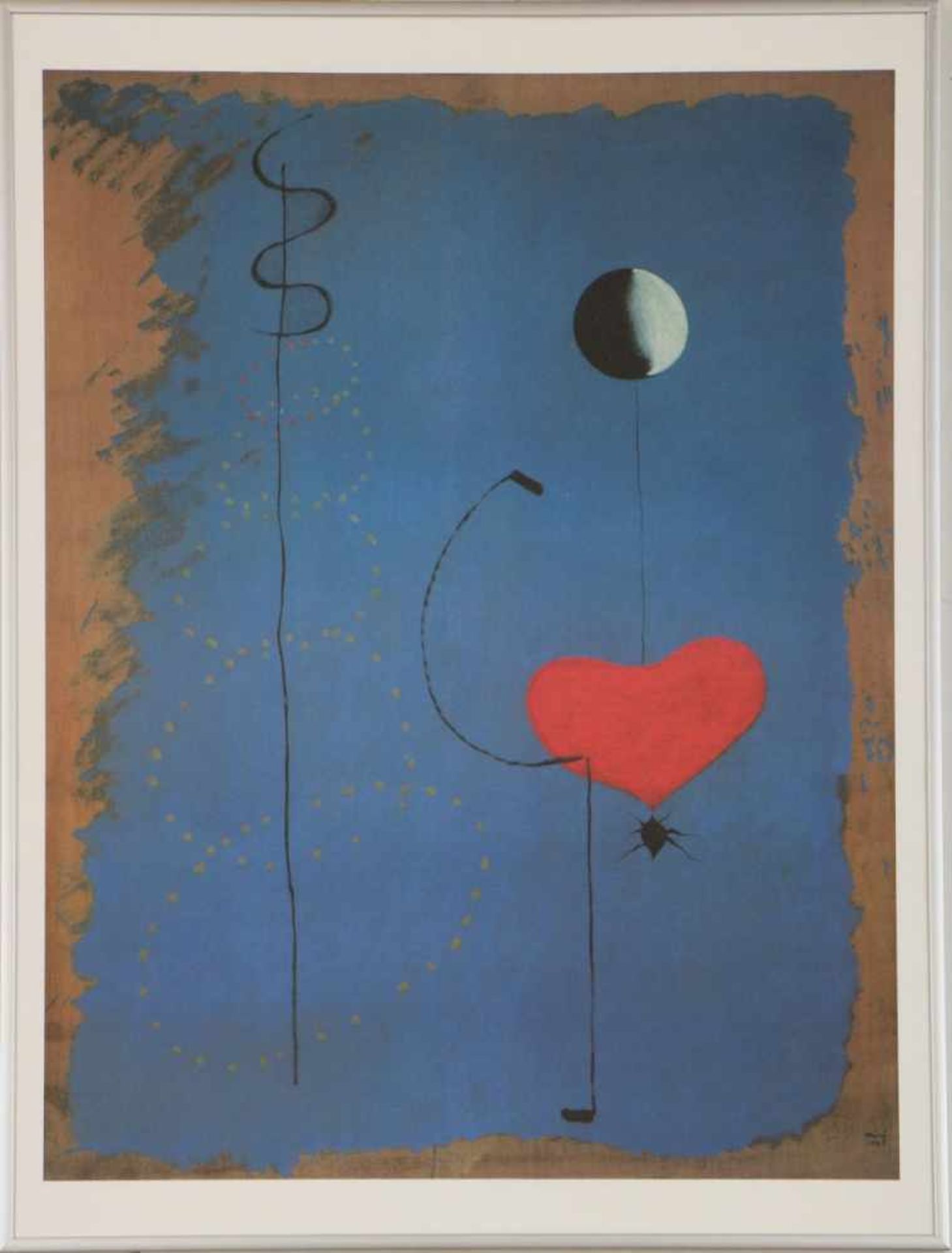 JOAN MIRÓ (1893 Barcelona - 1983 Palma de Mallorca)Farblithografie (Reproduktion des DACO-