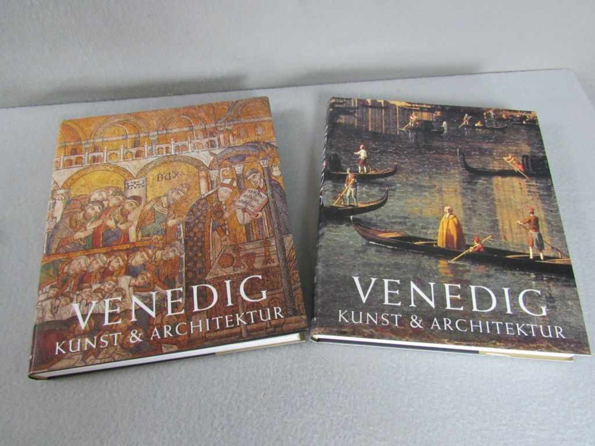 2 Bücher Großformat Bildbände Venedig im Schuber