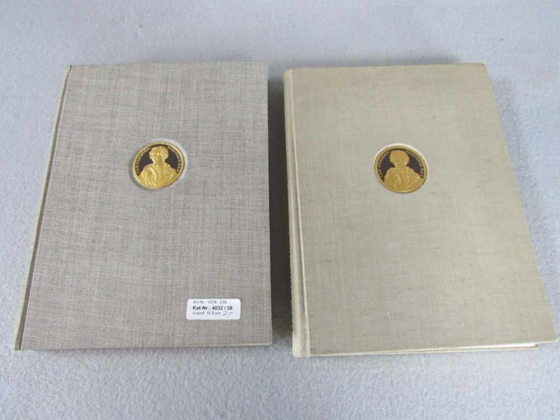 2 Bücher Friedrich der Große schöner Zustand Prachtausgaben von 1942