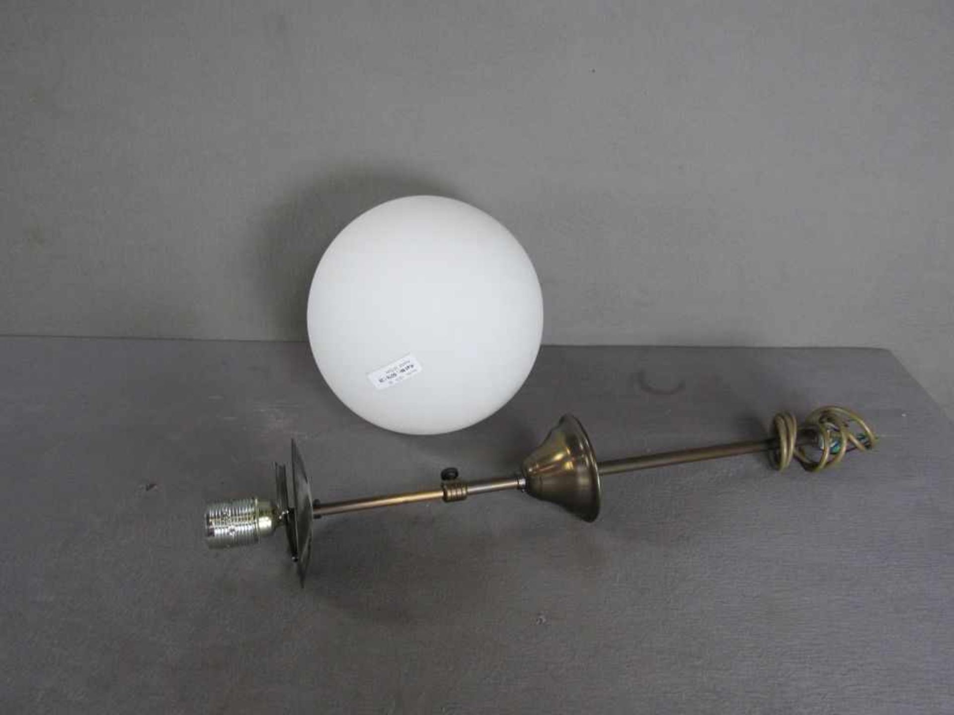Deckenlampe Kugellampe in Art Deco funktionstüchtig höhenverstellbar - Bild 2 aus 2