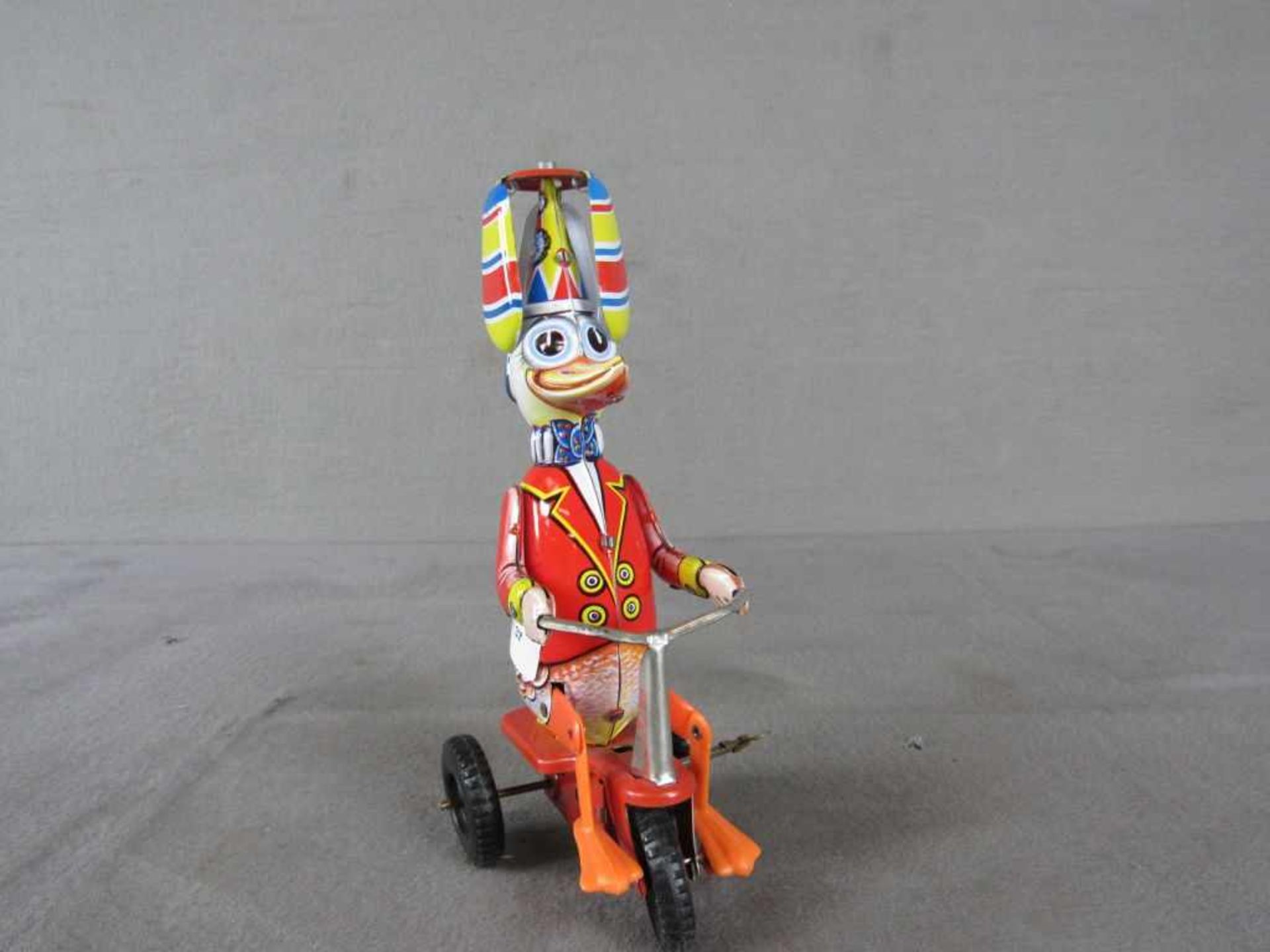 Blechspielzeug Donald Duck mechanisch 20cm hoch