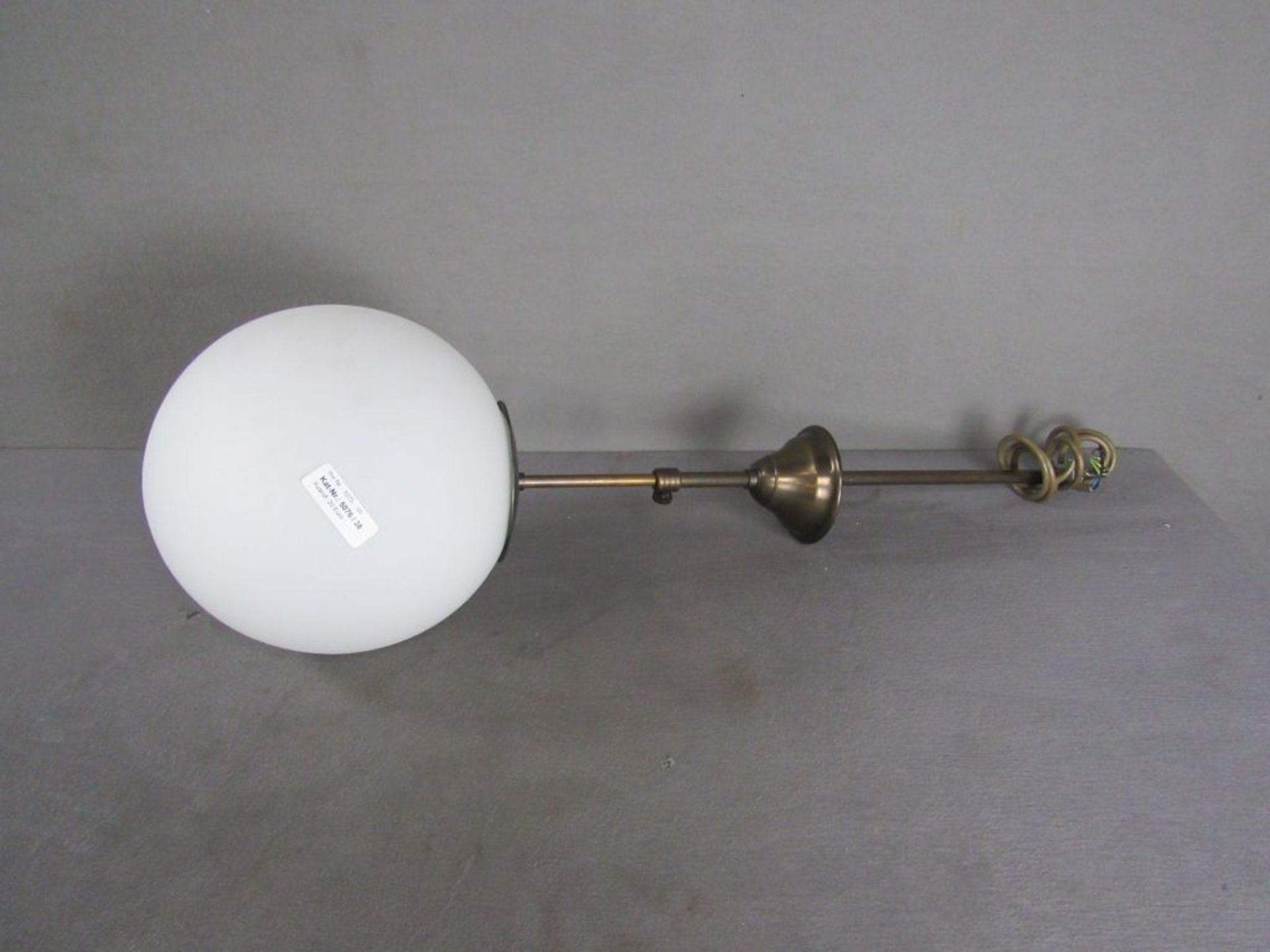 Deckenlampe Kugellampe in Art Deco funktionstüchtig höhenverstellbar
