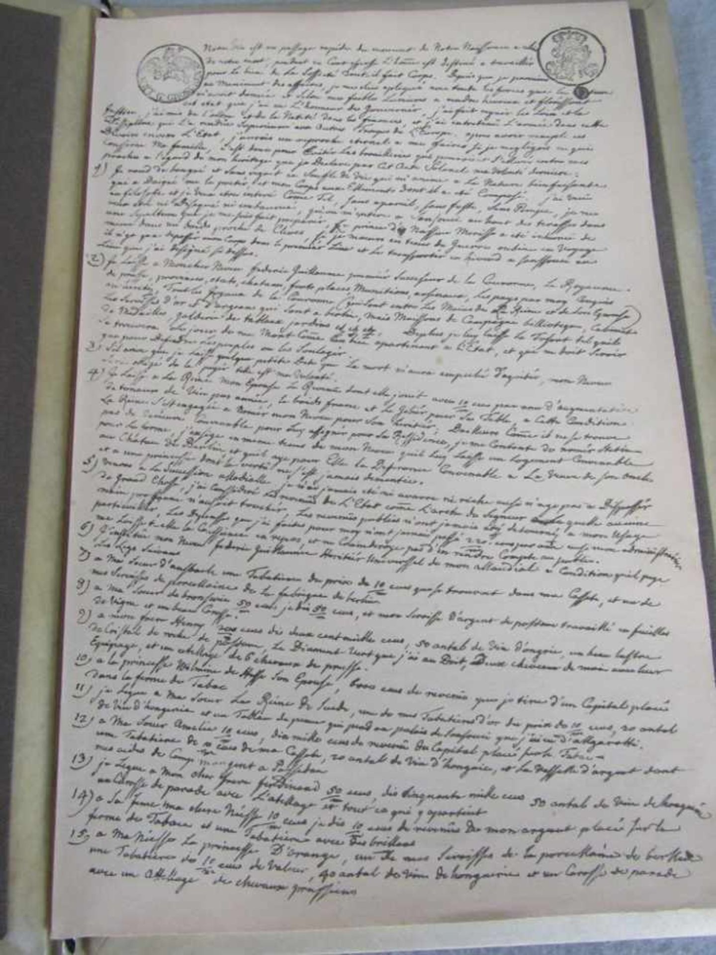 Urkunde Kopie in Schatulle 22x35cm - Bild 3 aus 3