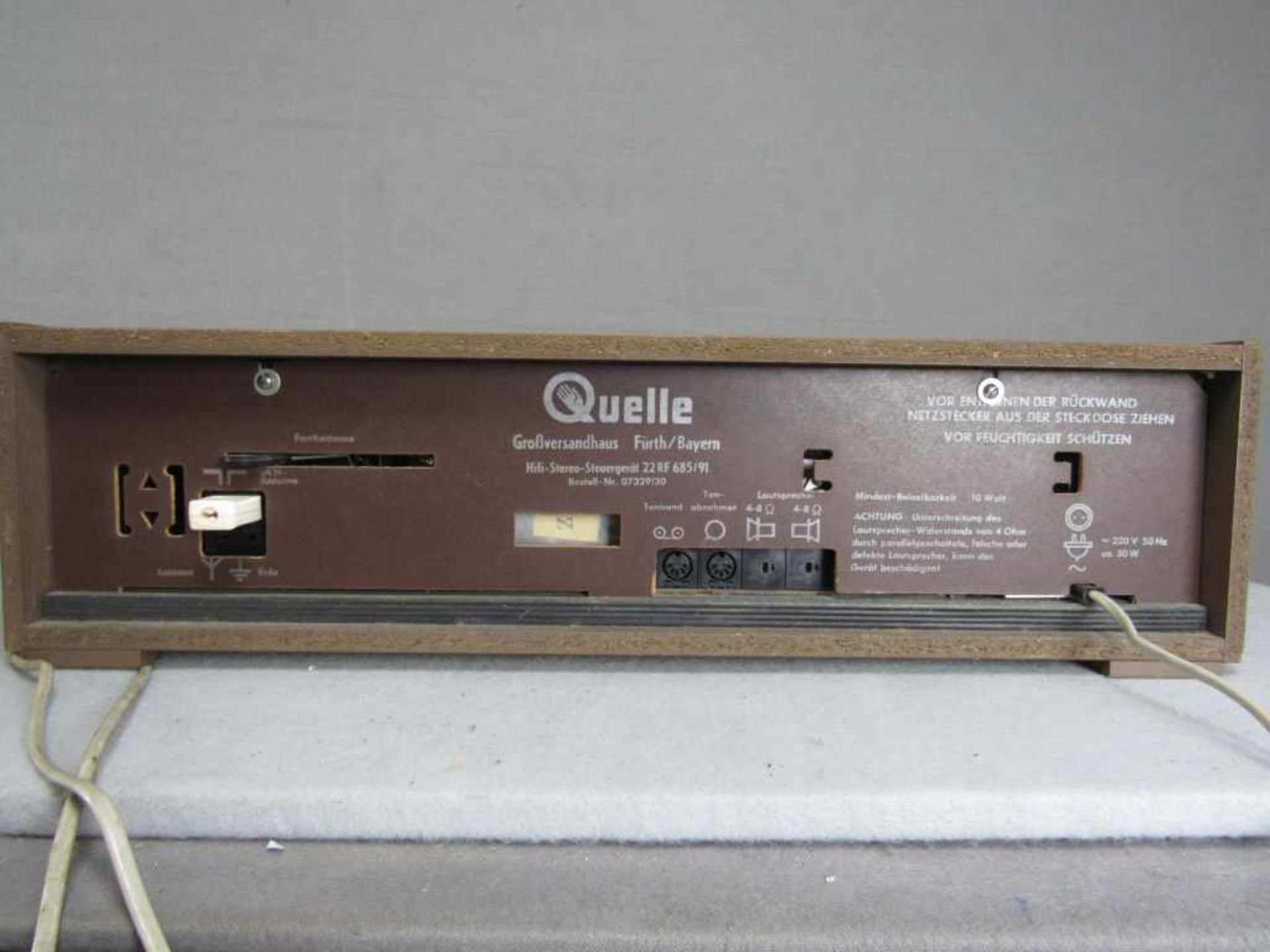 Stereoanlage Space Age 60er Jahre Phillips mit Boxen funktionstüchtig - Bild 5 aus 7