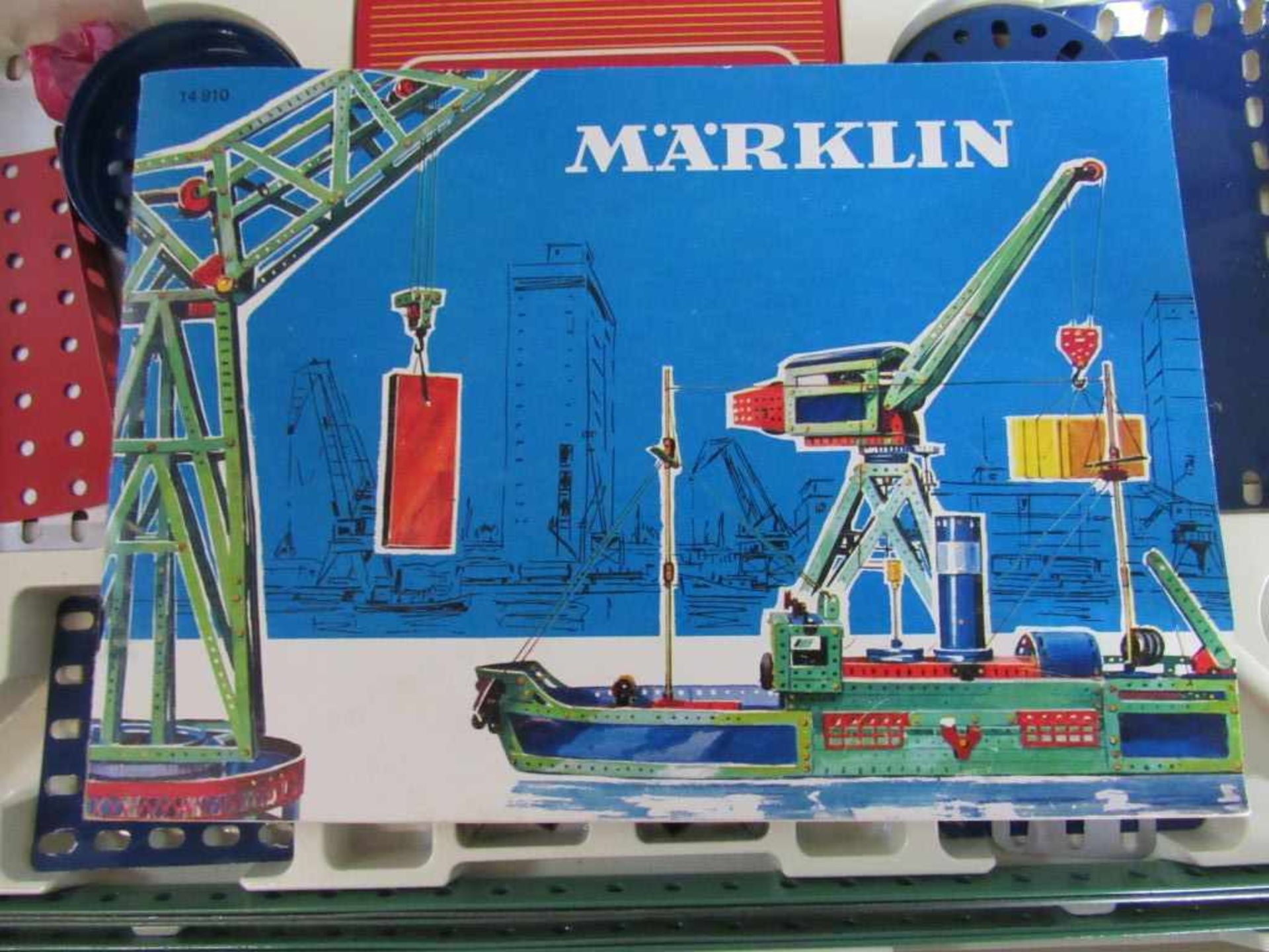 3x Märklin Metallbaukasten 1030 1010 1031 augenscheinlich komplett - Bild 7 aus 8