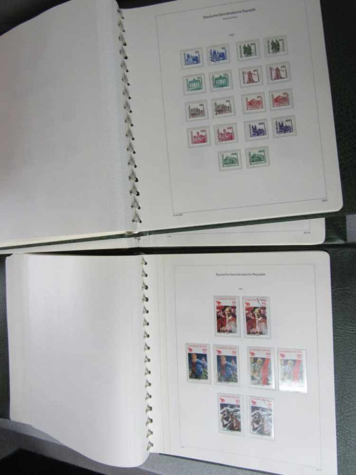 DDR Sammlung, 1974-1990, in 4 KABE bincollect Alben, xx und gest. gesammelt - Bild 4 aus 4