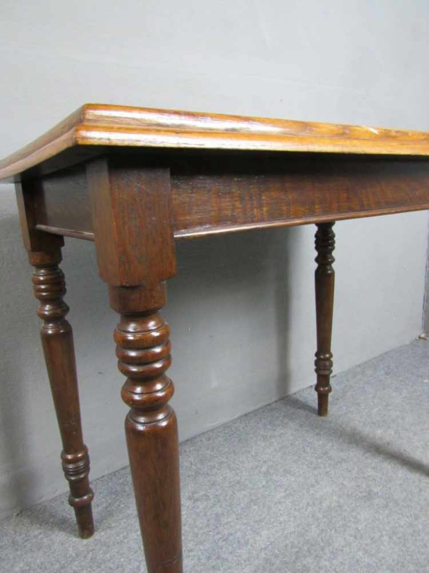 Kleiner Tisch Eiche um 1880 75x45x64cm - Image 3 of 3