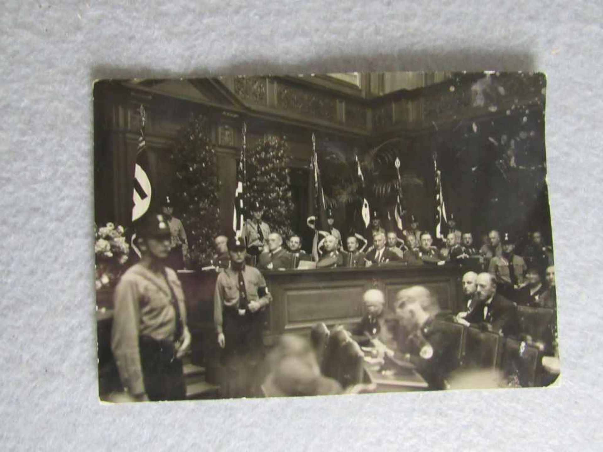 Fotografie Reichsführertagung der NSDAP von 1933 Großformat Weltfoto Bericht Nr. 11 selten