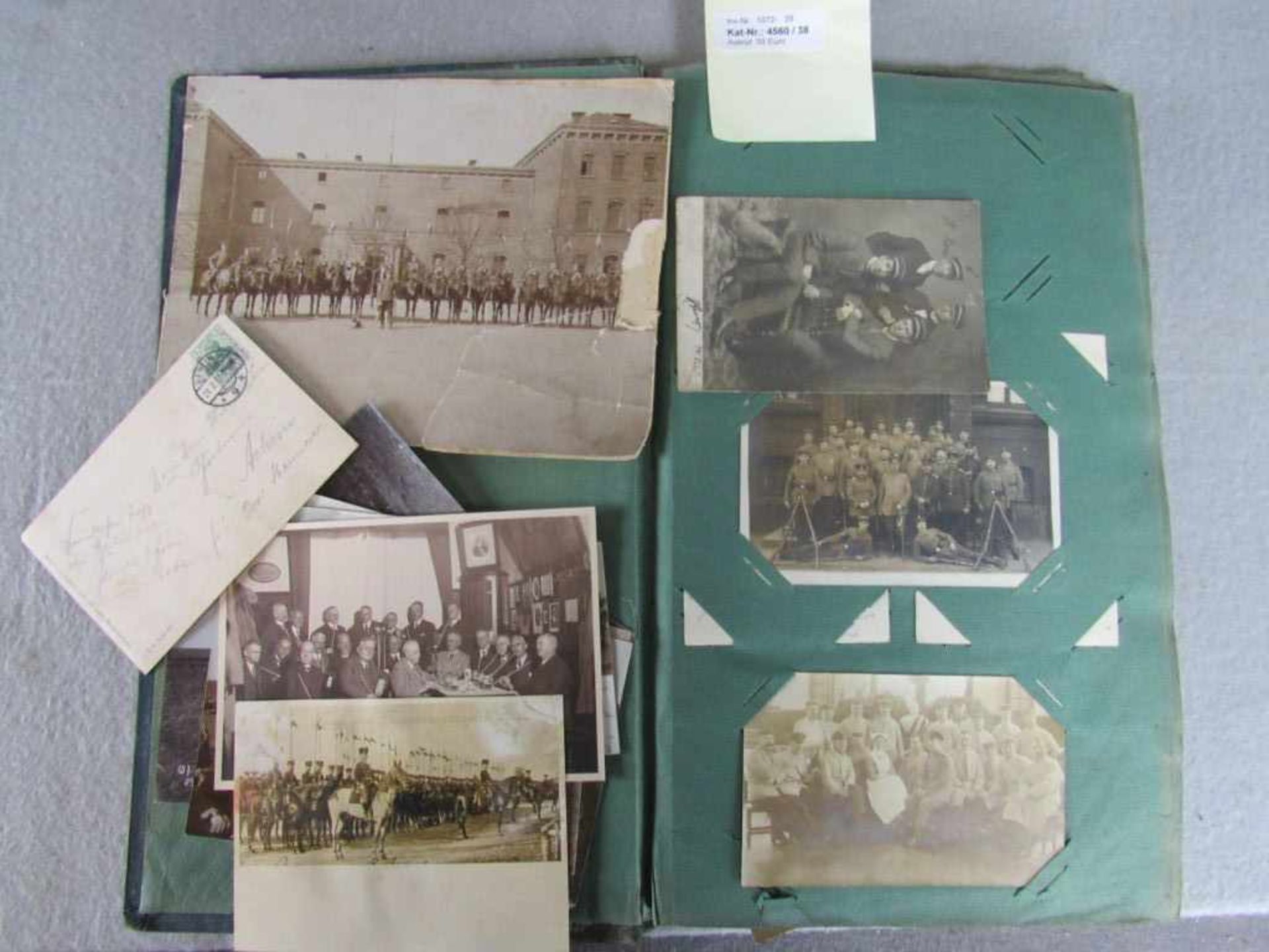 Fotoalbum 1. WK Originale sowie Postkartenformat Prall gefüllt - Bild 2 aus 2