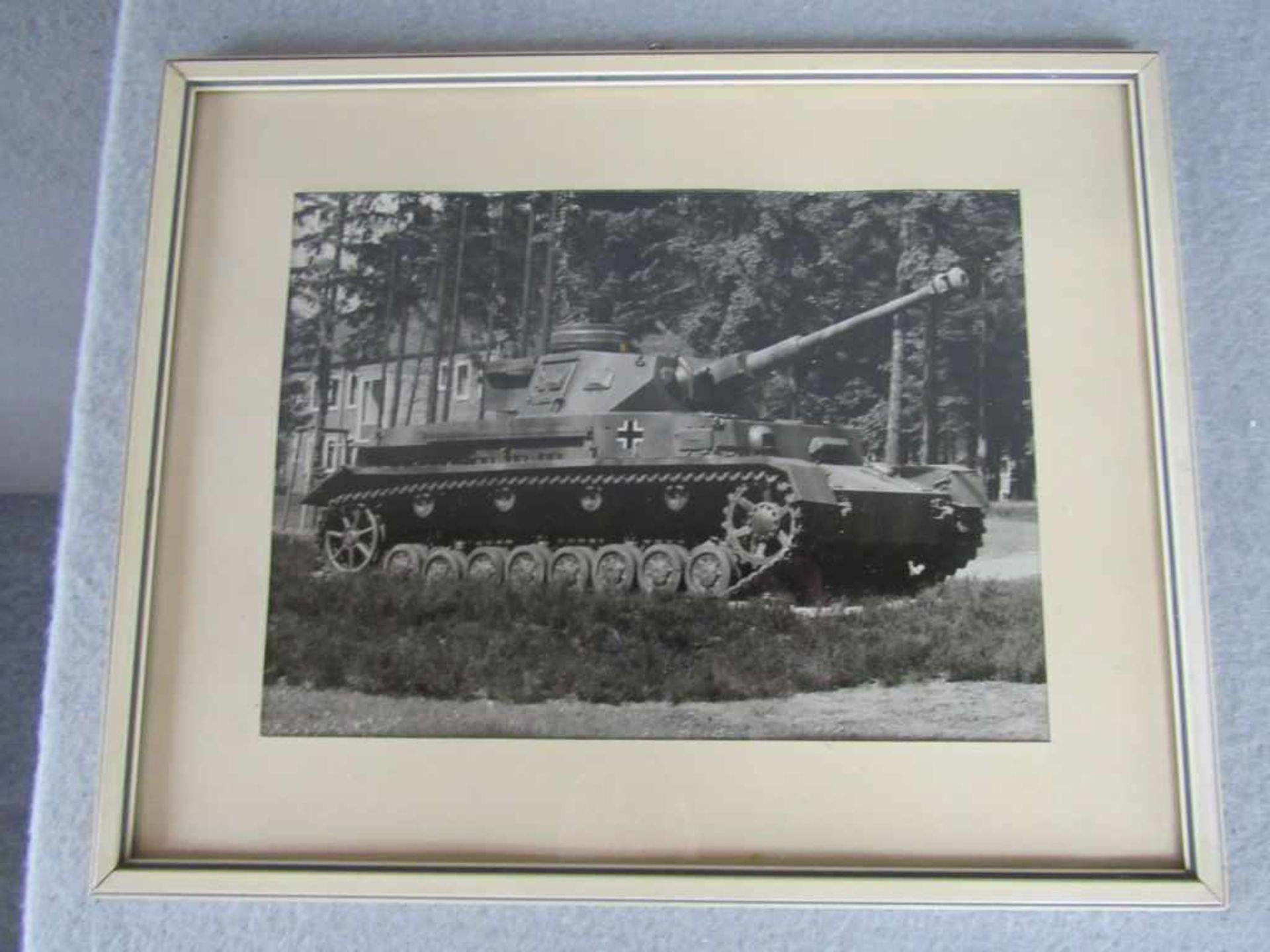 Konvolut von 6 Fotografien Din A5 Panzer - Bild 2 aus 4