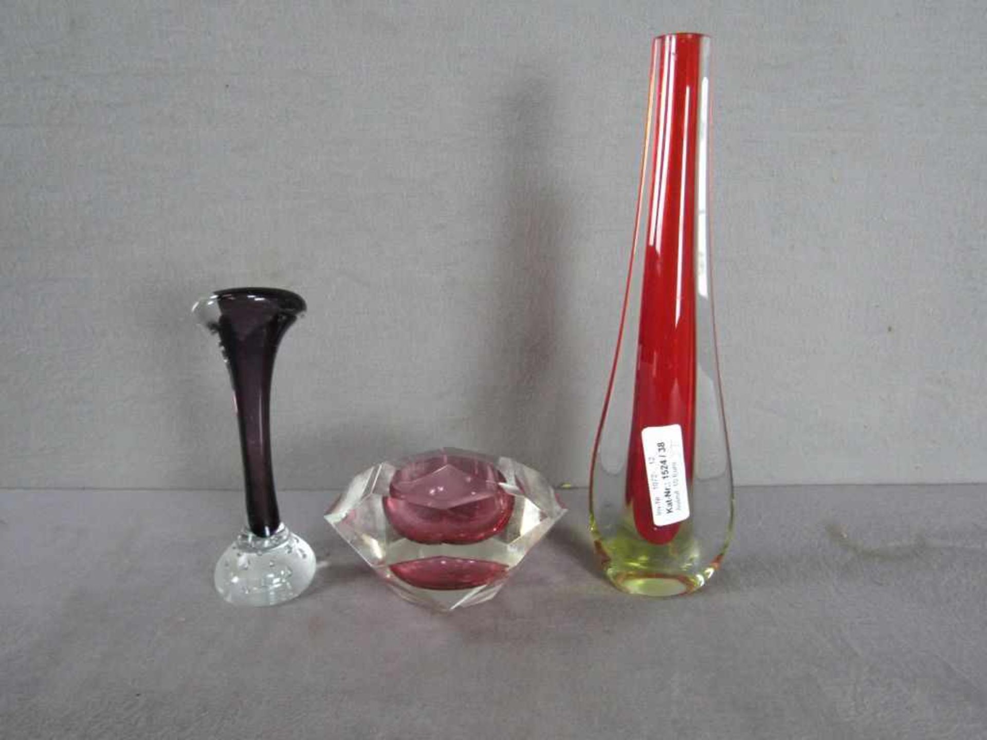 3 Teile Murano Glas