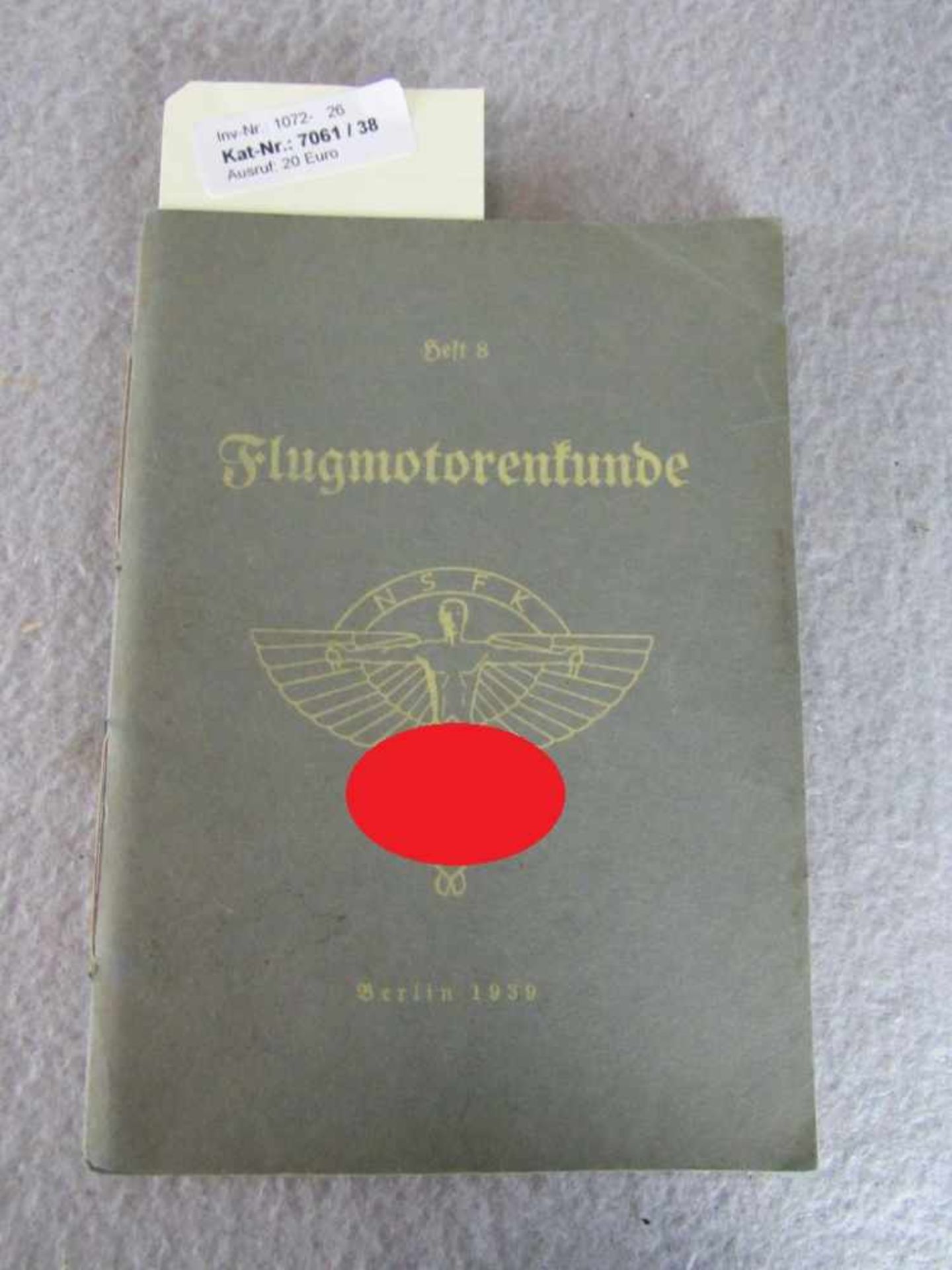 Buch heft 2. Wk NSFK hier : teil 8 Flugmotorenkunde