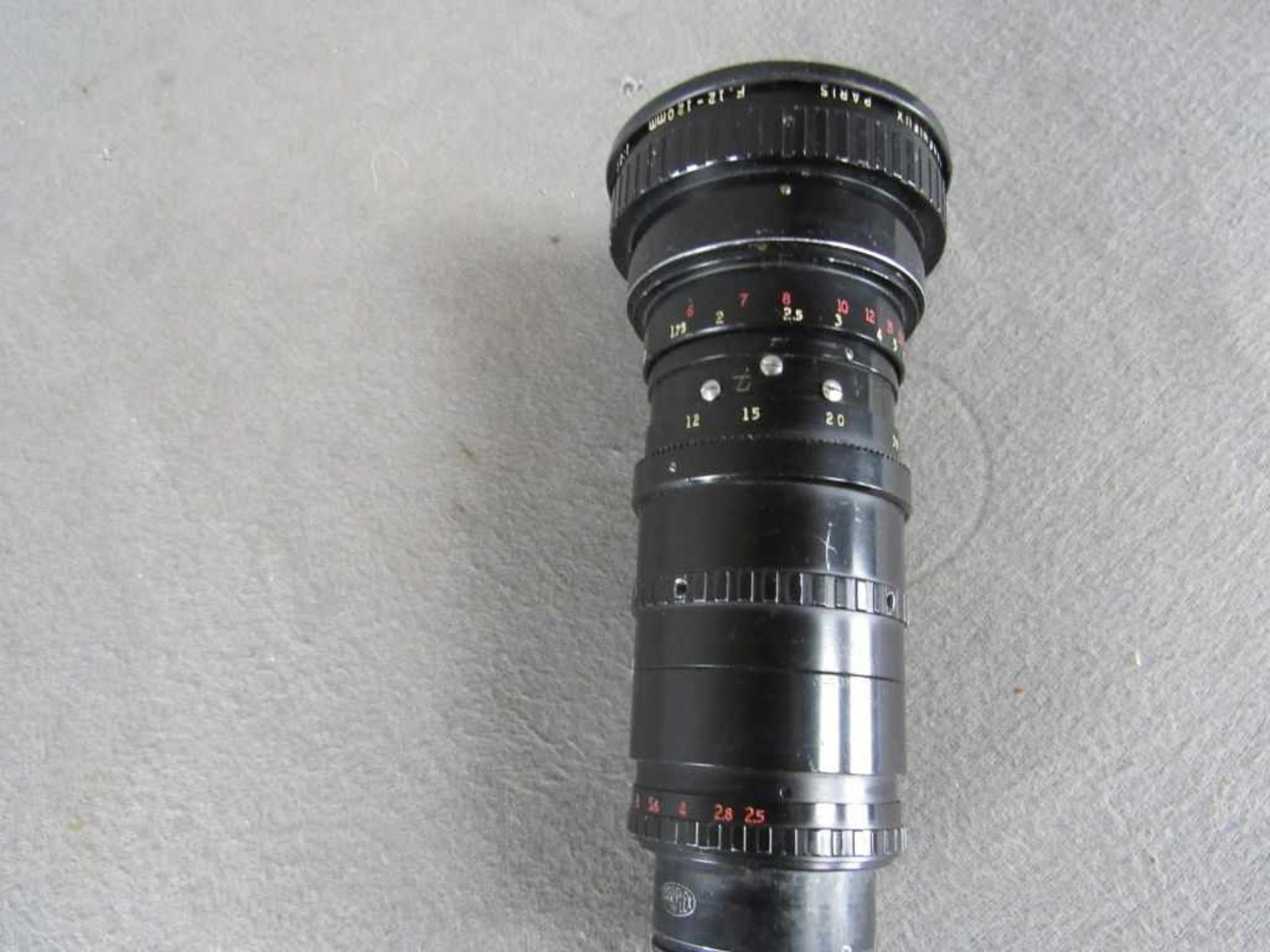 Objektiv für Arriflex Filmakamera Paris Angeniex 12-120mm Zoom Typ 10x12B - Bild 3 aus 4