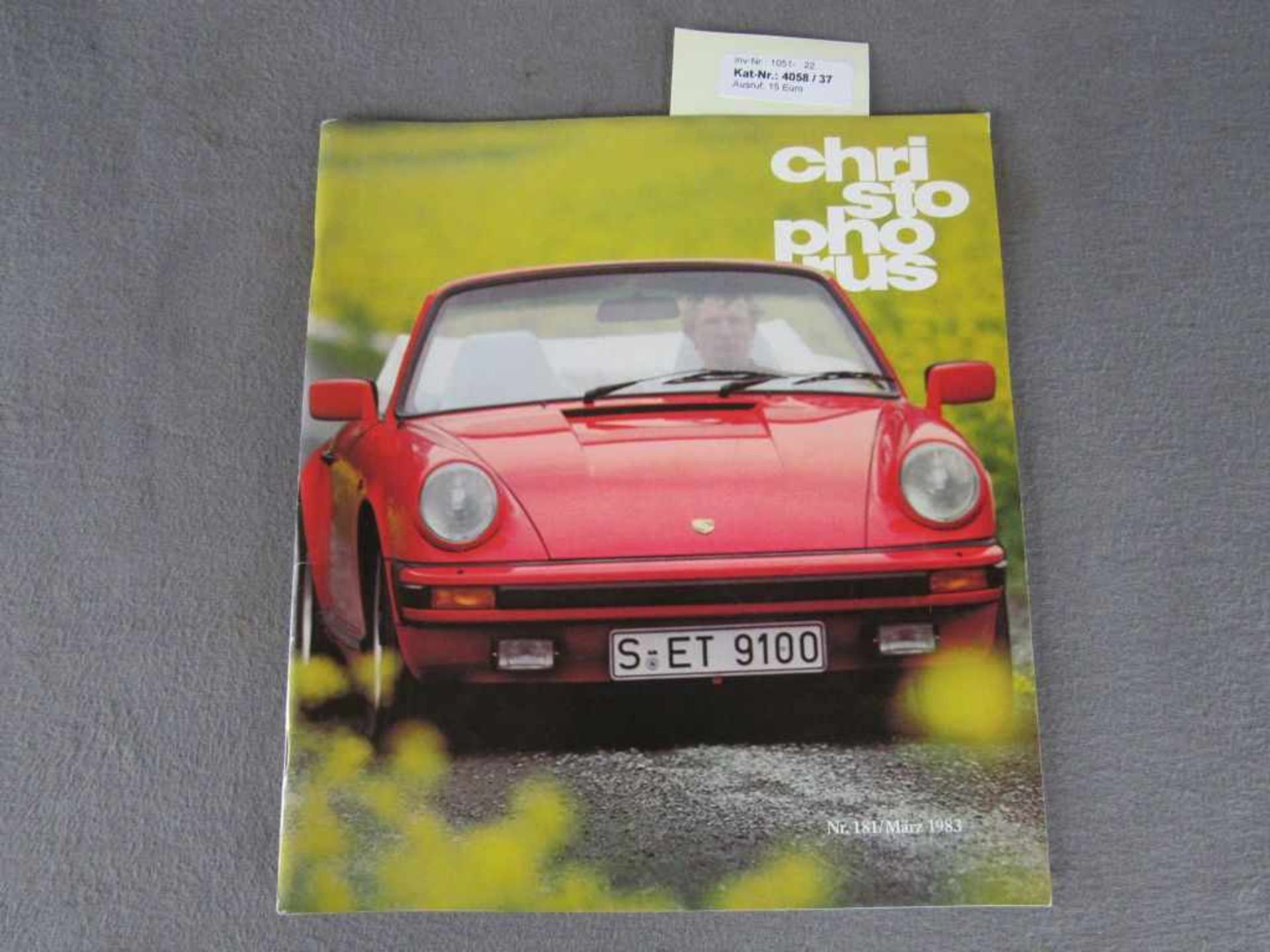 Zeitschrift Porsche Christopherus Nr.181