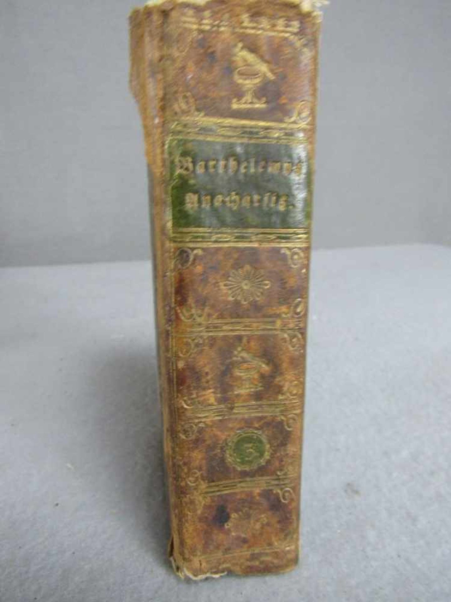 Antikes Buch Reise des Jungen Anacharlis durch Griechenland von 1796 - Bild 3 aus 3